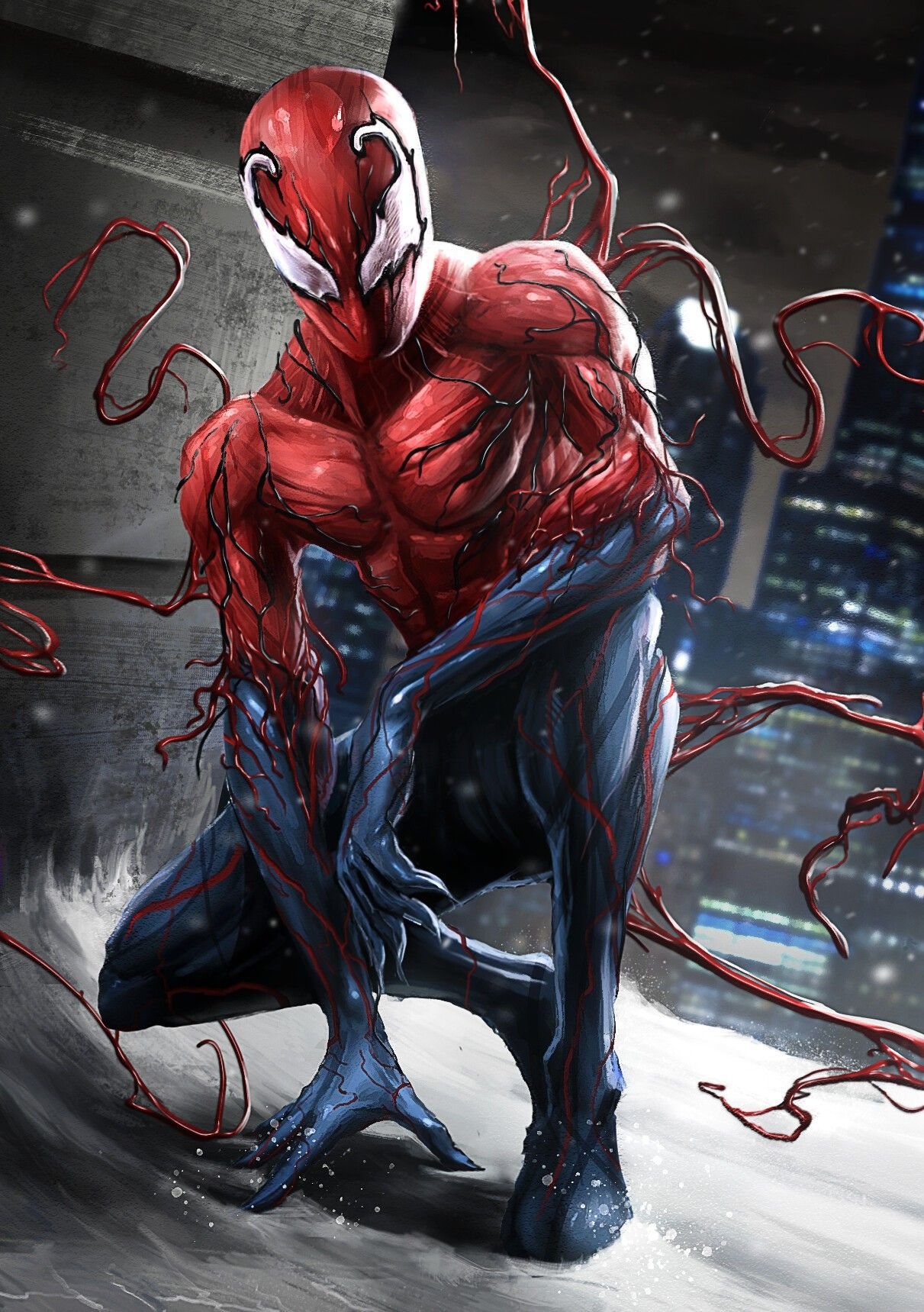 Wallpaper #49C10 Spider Man Carnage Symbiote Marvel 4K 253 Wallpaper