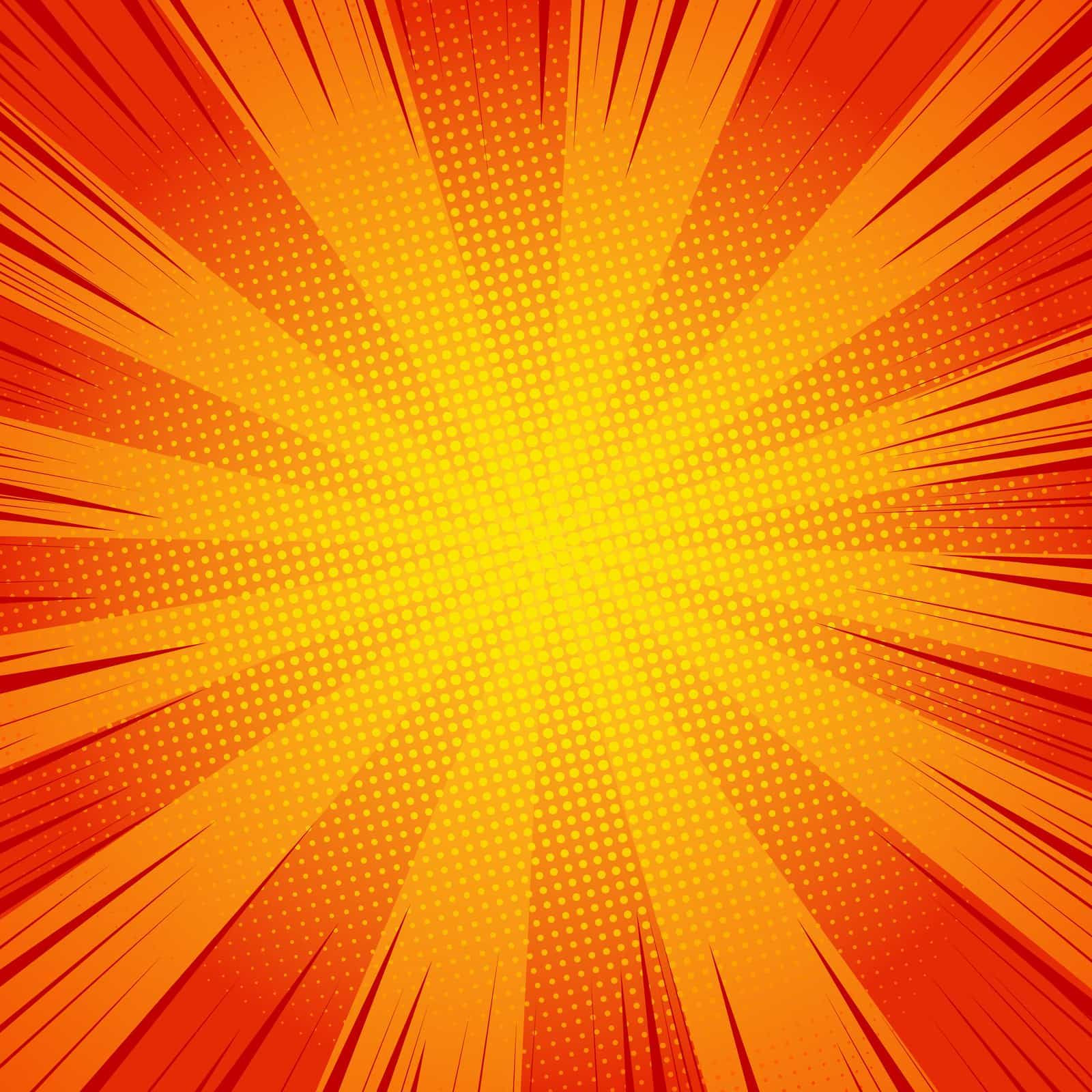 Wallpaper #ihW2sY4BmMigT4UnllES14 An Orange and Yellow Background with Halftoned Lines in the Center as