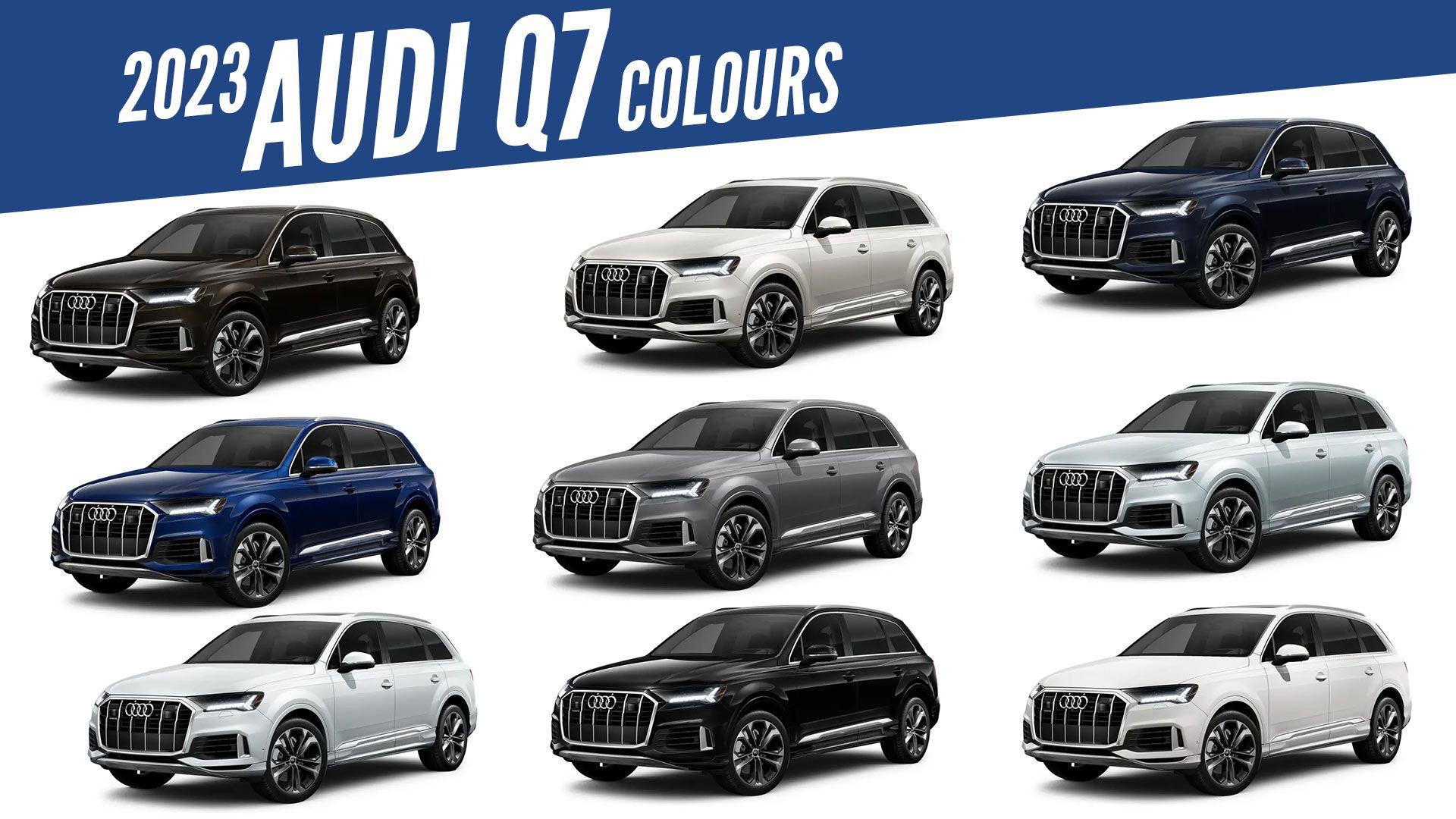 Wallpaper #RGggHpMBSpphPi3-iyiC66 2023 Audi Q7 All Color Options