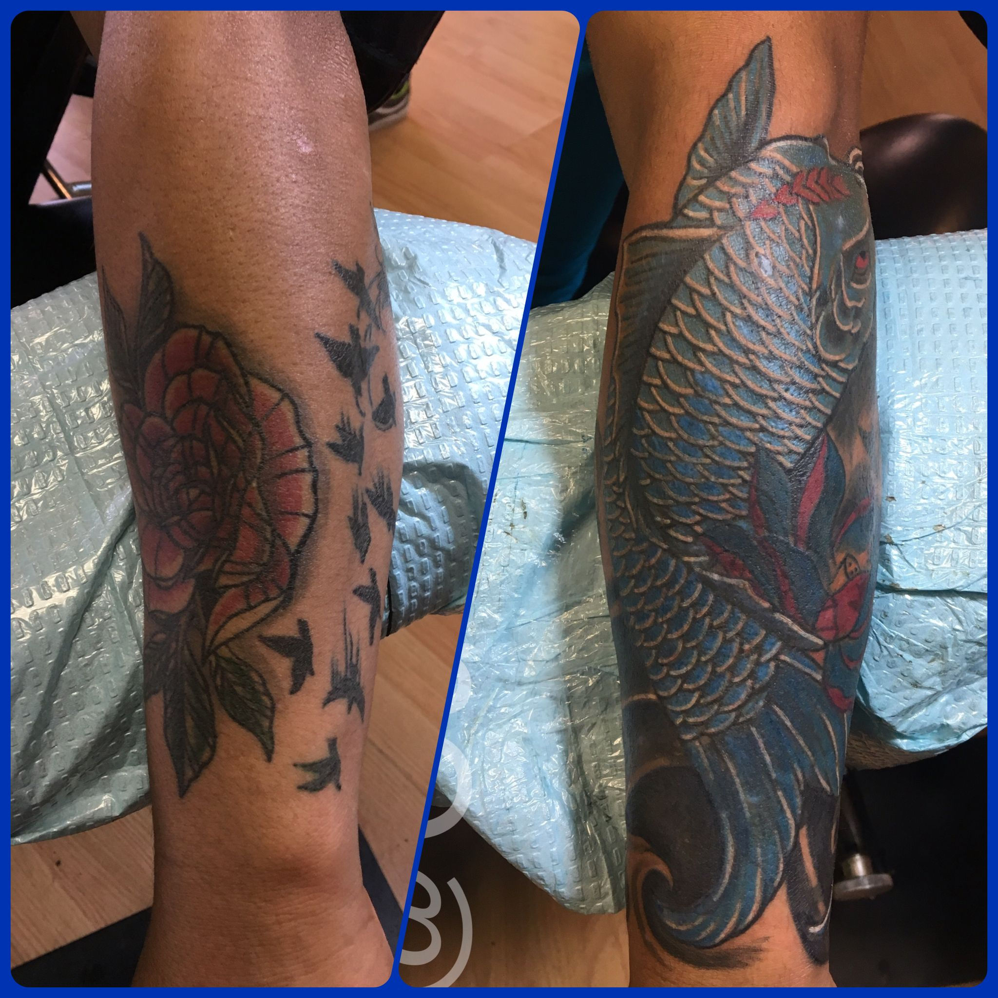 Wallpaper #4177e Half Sleeve Koi Fish Tattoo Chronic Ink