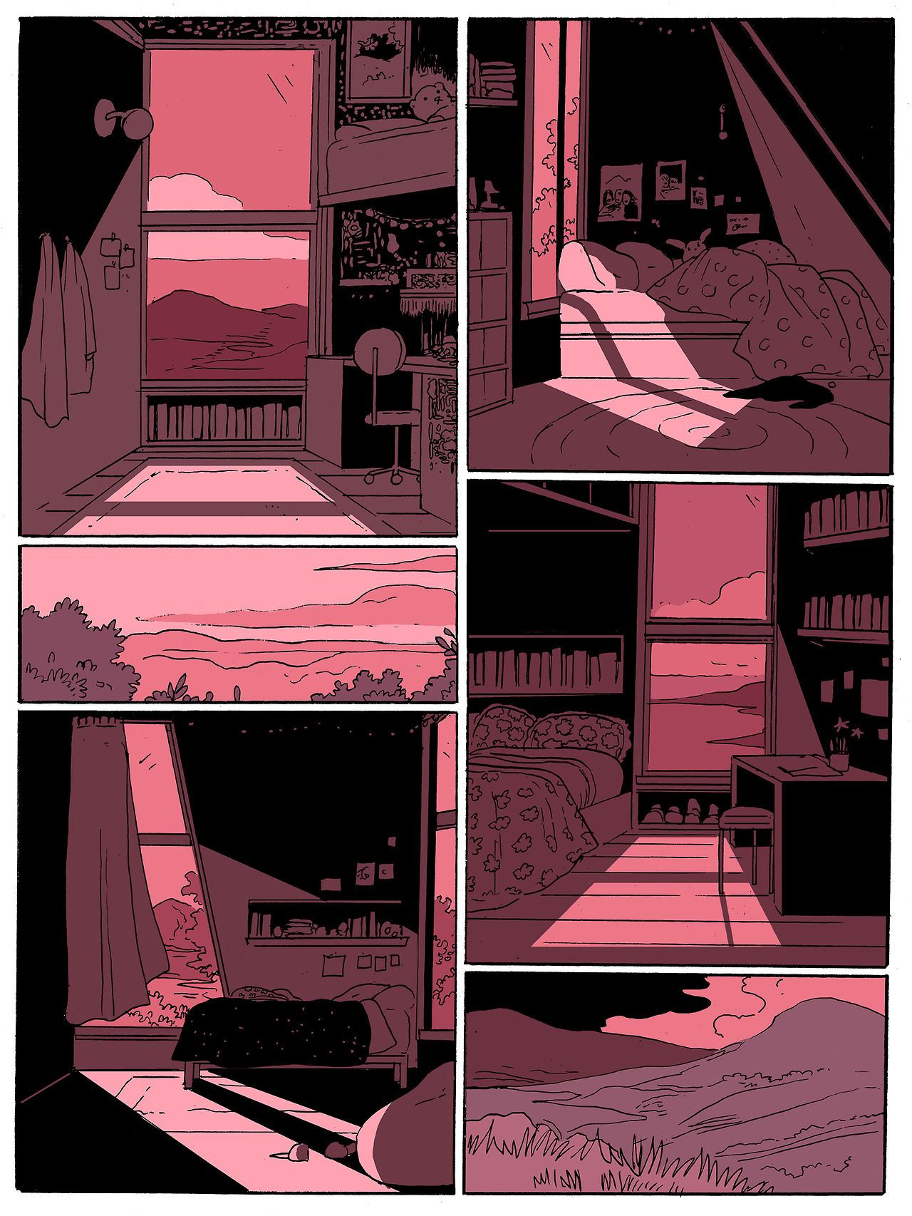 Wallpaper #ihW2sY4BmMigT4UnllES3 Tillie Walden Cute Art Comic Layout Aesthetic Art