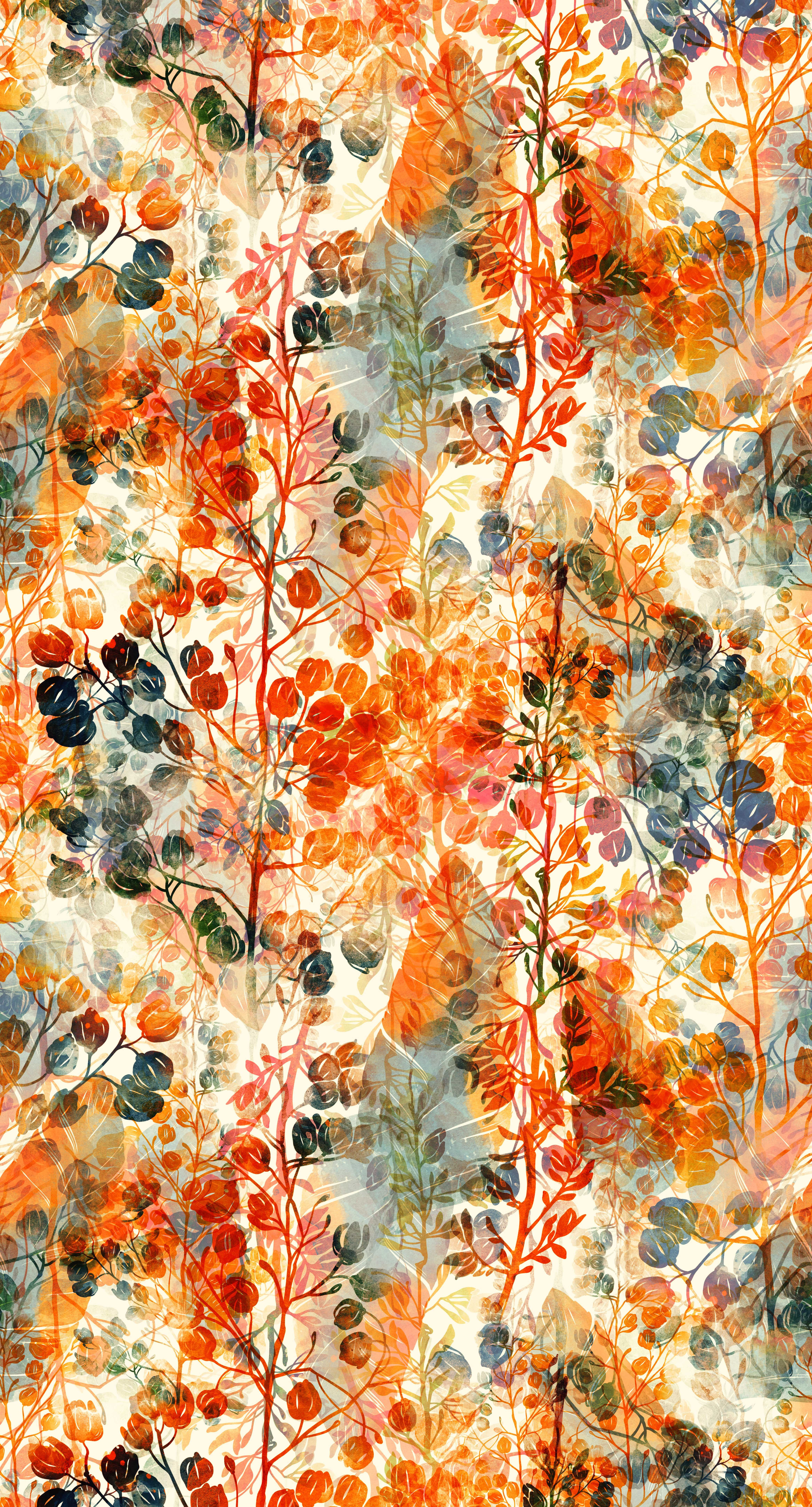 Wallpaper #Tmd395IBSpphPi3-tobx453 Pattern of Trees Flower Art Images Fall Wallpaper Graphic Wallpaper