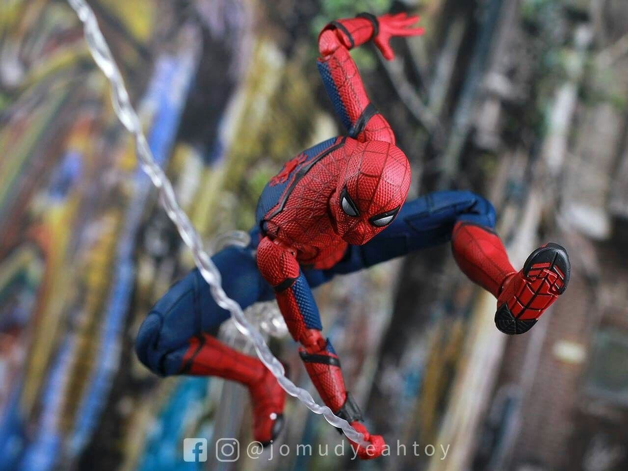 Wallpaper #-bkg3pIBJvJKYCmEzgMB359 Sh Figuarts Spider Man Homecoming Spiderman Action Figure Marvel