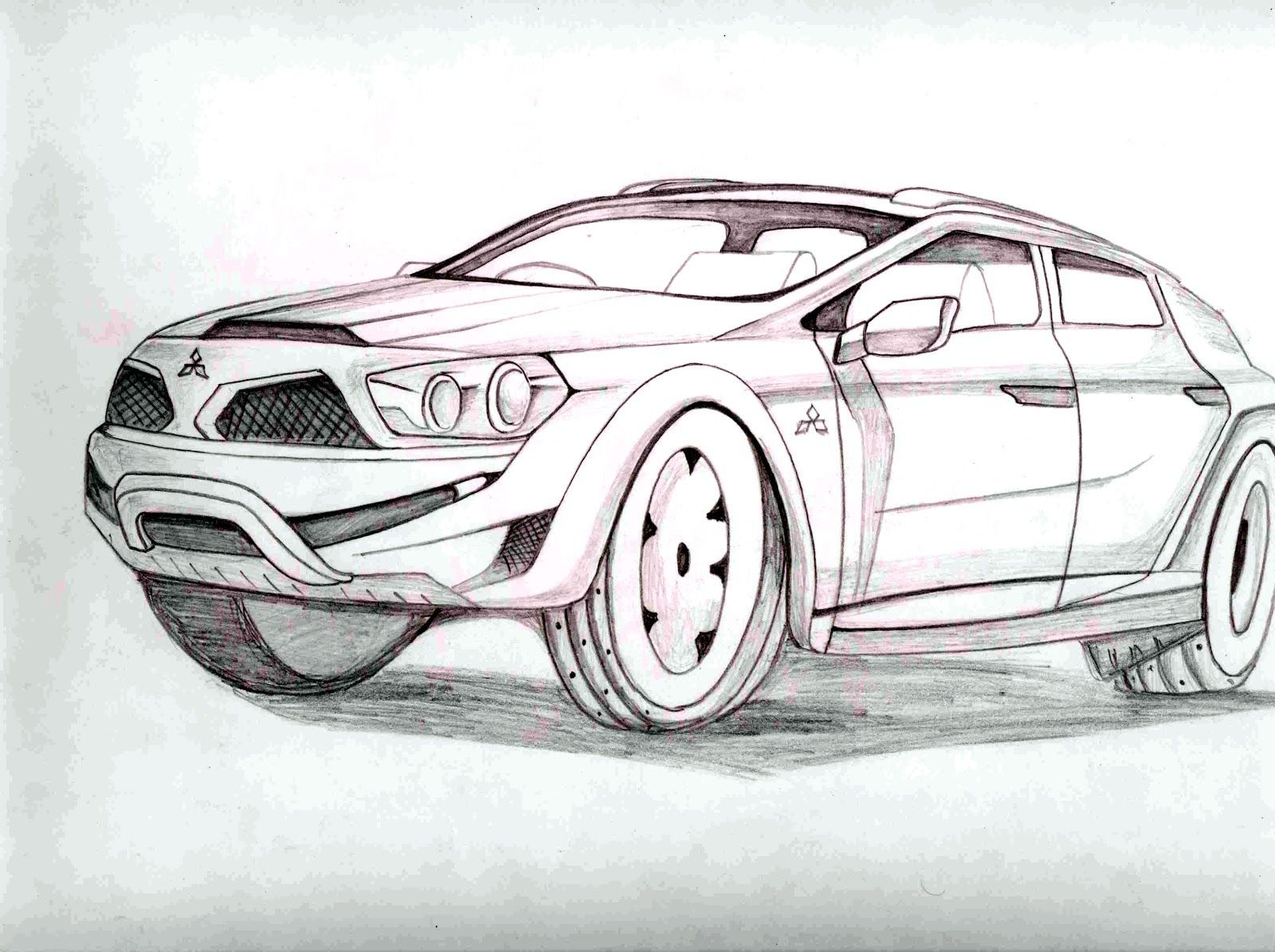 Wallpaper #y32Y8Y4Bnwiau_P69QnO46 Wefalling Pencil Audi Car Drawing Easy