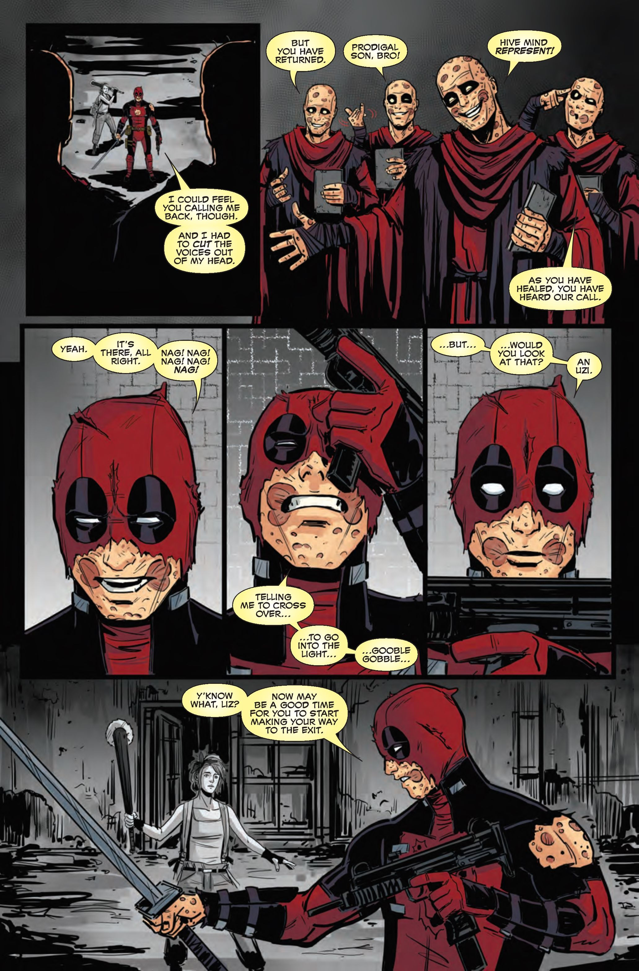 Wallpaper #7BGlM5MBXrlMTfB52Epu273 Preview Return of the Living Deadpool 4 All Comiccom Comic Art