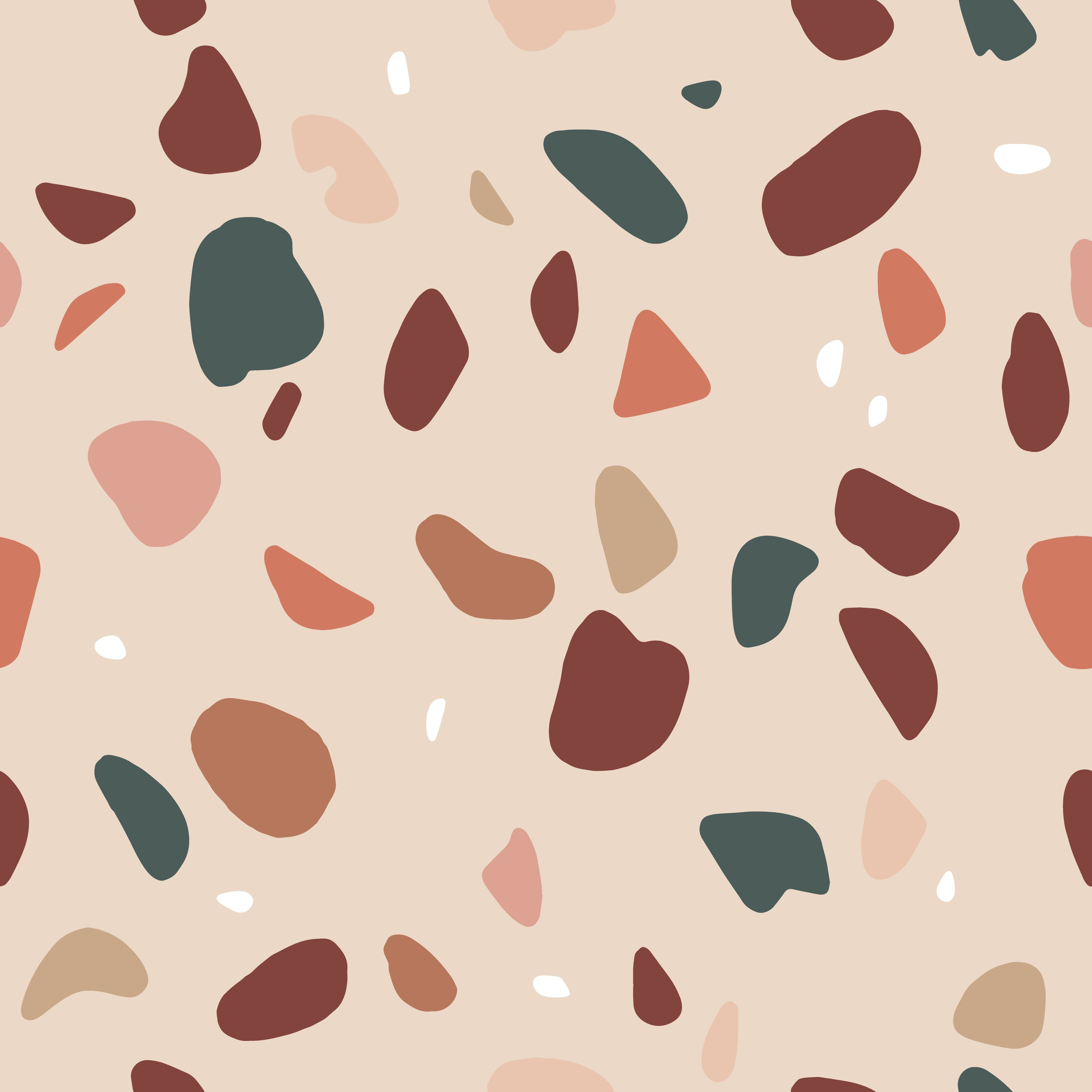 Wallpaper #0WcCCZMBSpphPi3-xM0R318 Terracotta Abstract Digital Pattern Neutral Boho Decor Minimal iPhone