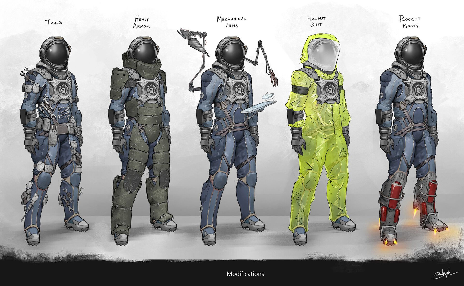 Wallpaper #u2hUIpMBSpphPi3-jDKc78 Space Suit Concepts Jan Sidoryk Space Suit Sci Fi Character Design