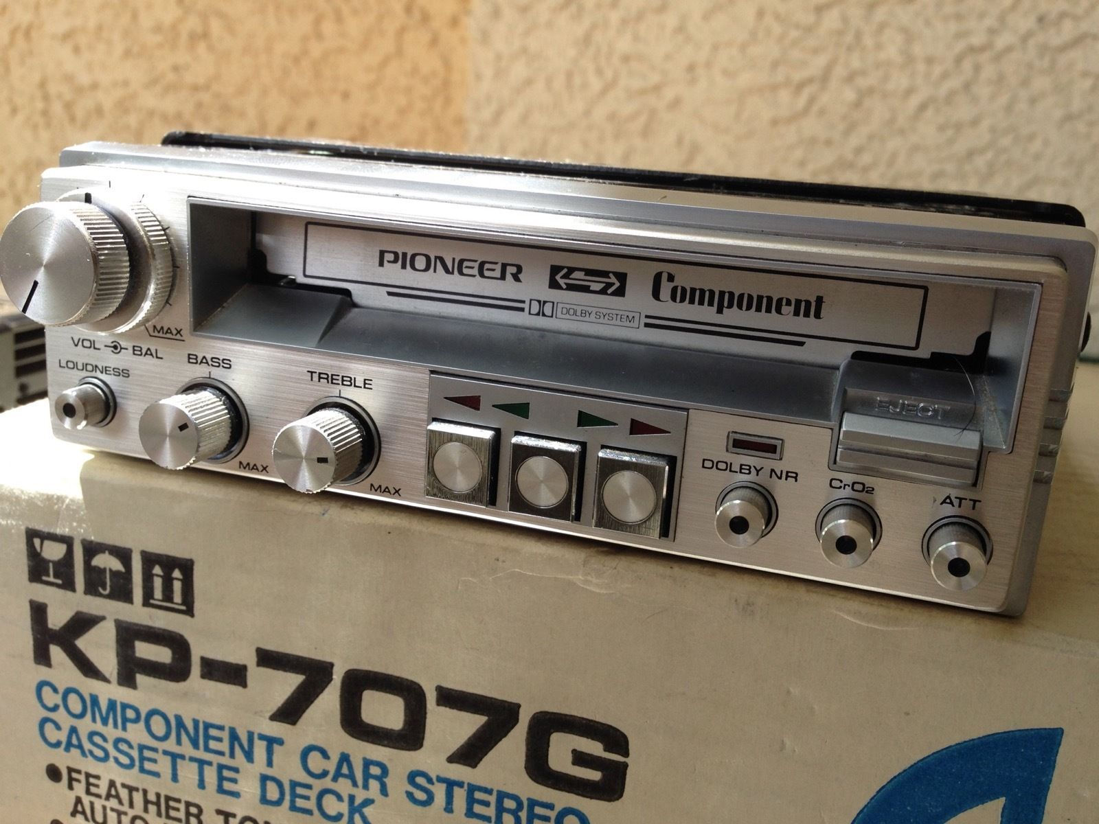 Wallpaper #d30k8Y4Bnwiau_P6zwh618 Vintage Pioneer Kp 707g Car Cassette Deck Gm 40 Amplifier Restomod