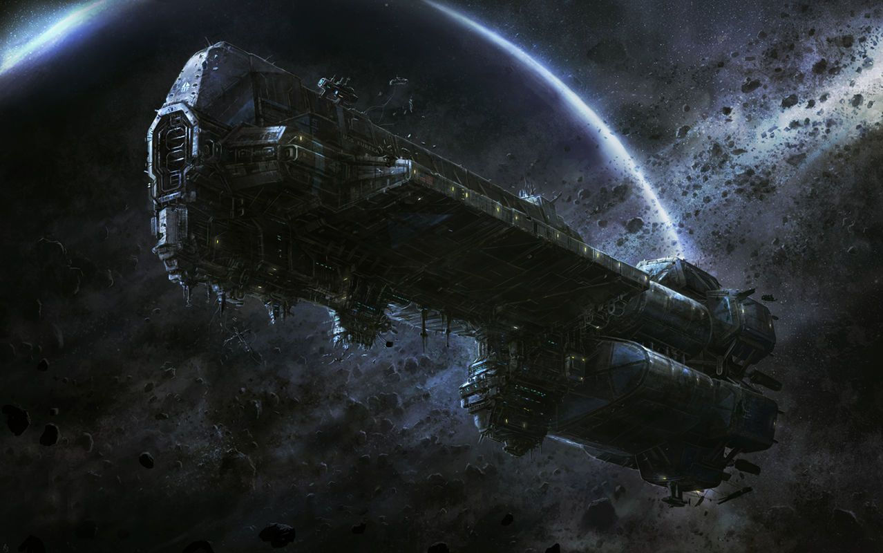 Wallpaper #8miAIJMBSpphPi3-mS3Z3 Derelict Spacecraft