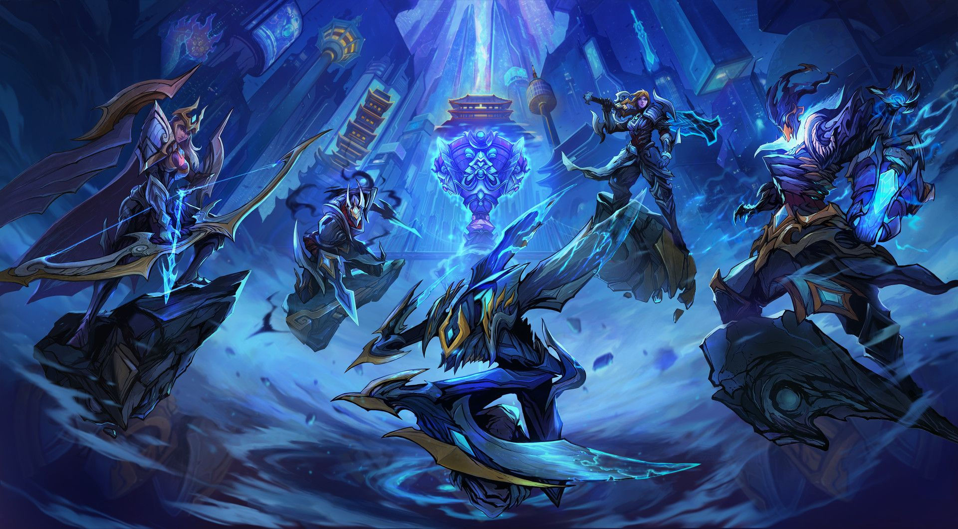 Wallpaper #MSwoSZMB0E1QgA7wivLm357 Artstation the League of Legends World Championship 2018 Mo Yan
