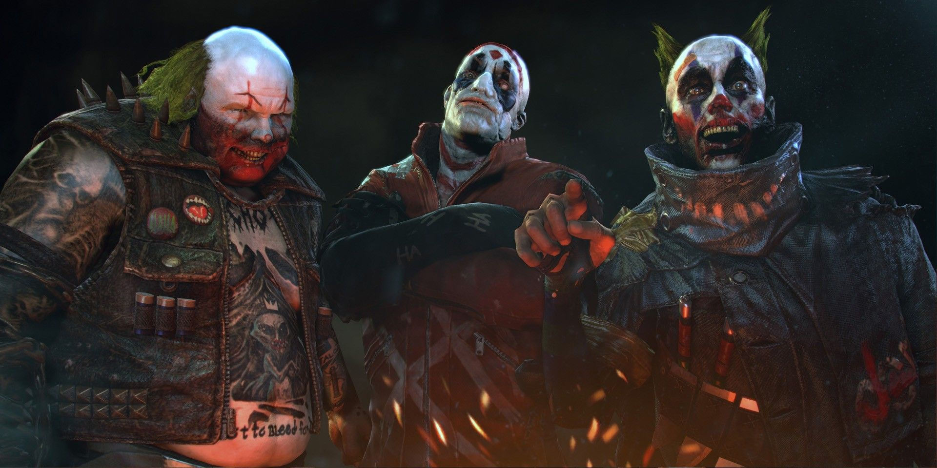 Wallpaper #3TvNcJcBSWmA-tzpjY9A48 Arkham Asylum Most Wanted Jokers Thugs Character Art Batman Arkham