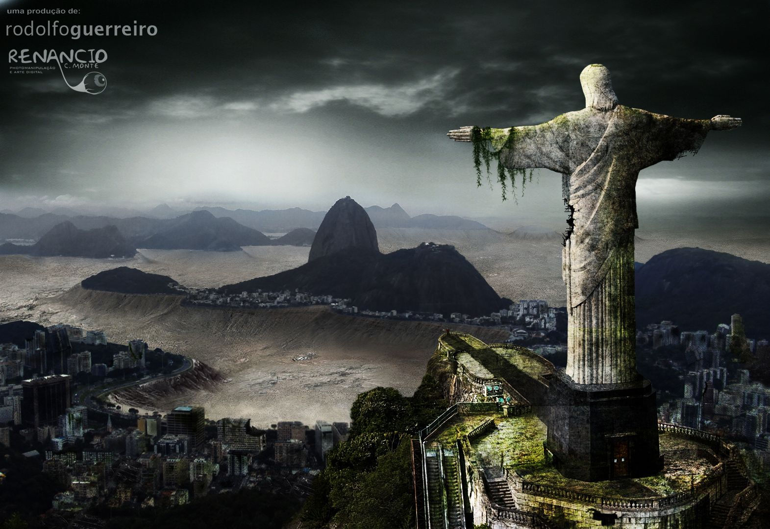 Wallpaper #y32f8I4Bnwiau_P6AQYo26 Christ the Redeemer Forevergeek Apocalipse City Cidade Cyberpunk