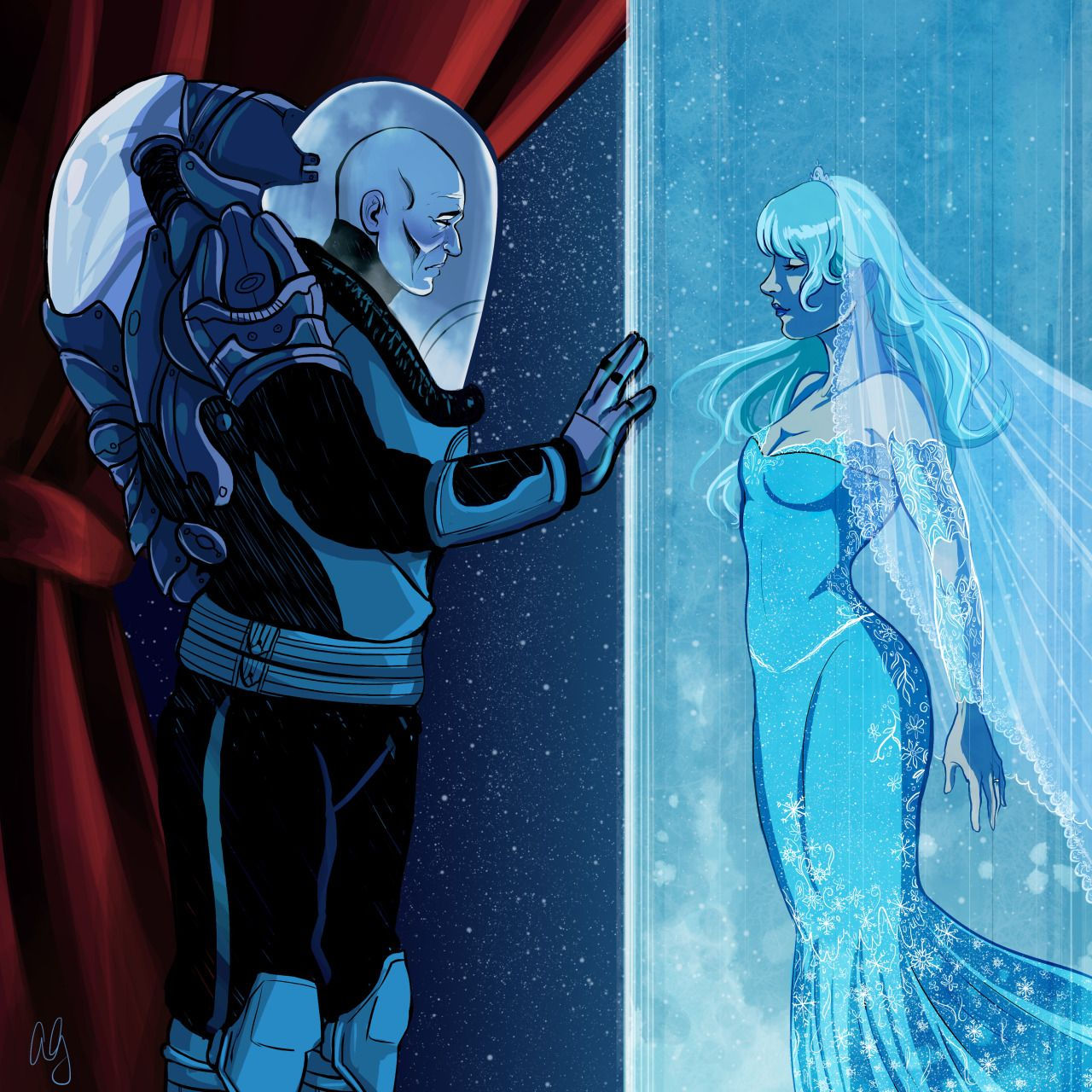 Wallpaper #QqmPiJcBxbDgA0Rlne8358 Mr Freeze Nora Fries Batman Artwork Batman Artwork Batman