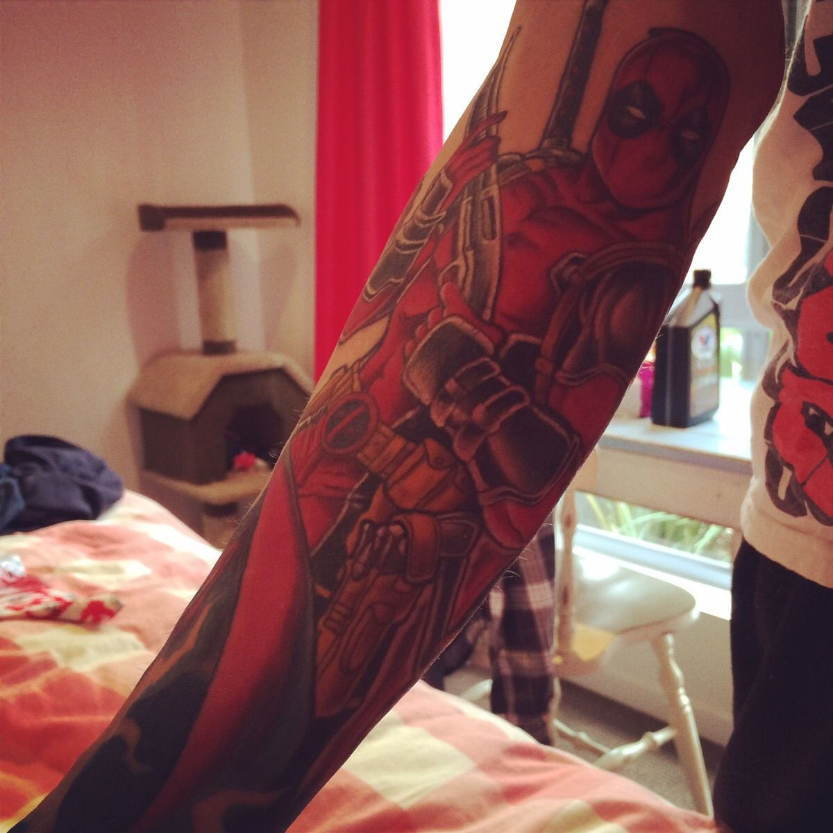 Wallpaper #9130c Marvel Tattoo Photo by Gus H Tattoo on Instagram Deadpool