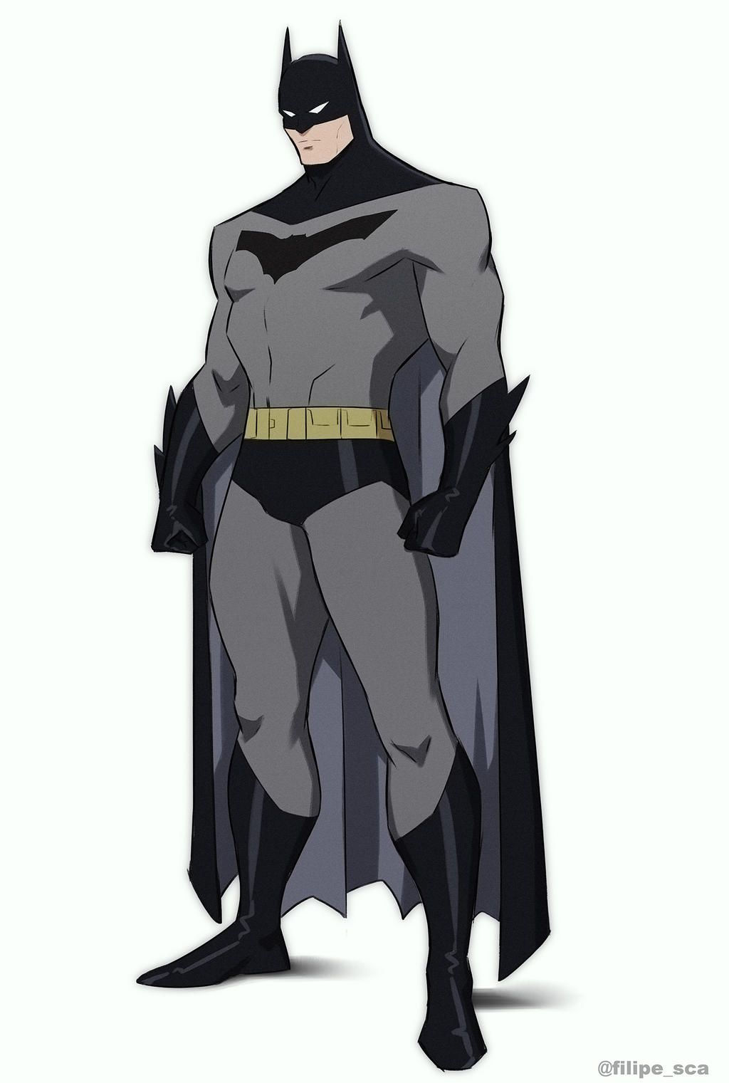 Wallpaper #lf8Wa5MB3lSXT3zUgOdL130 Batman Animated Redesign by Luisf47 on Deviantart Batman Comics
