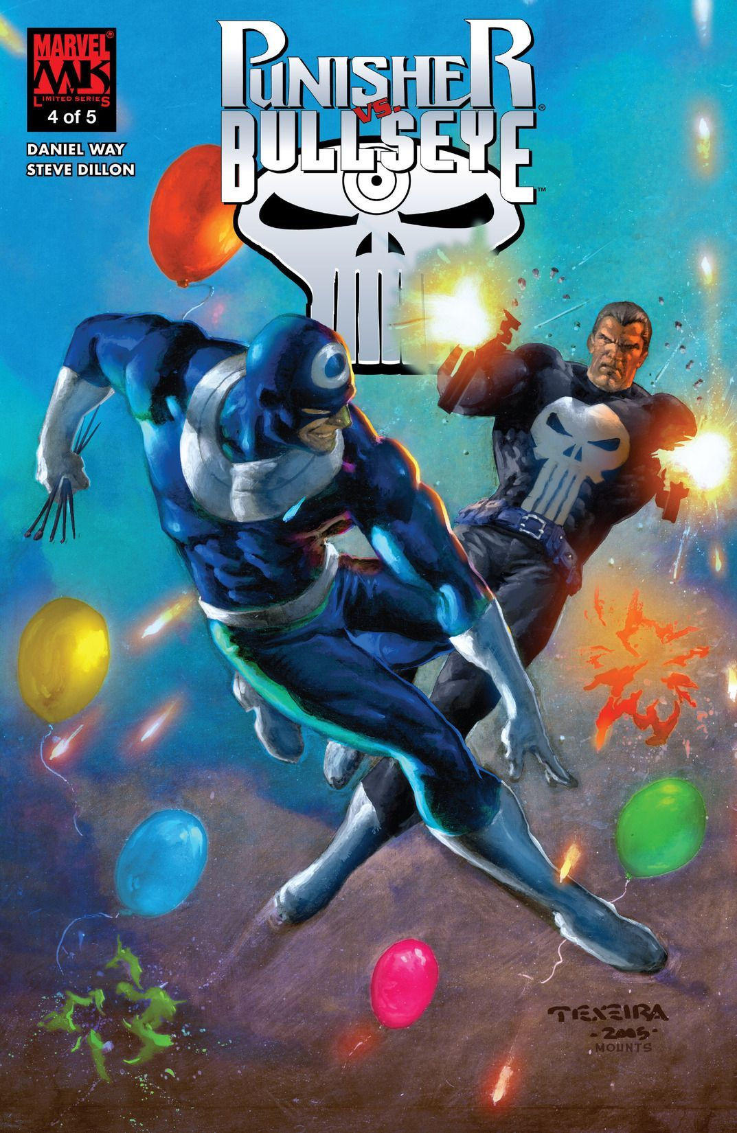 Wallpaper #KEC6L5MBJhL2WPbaNL4t341 Punisher vs Bullseye 2005 2006 4 of 5 Comics by Comixology