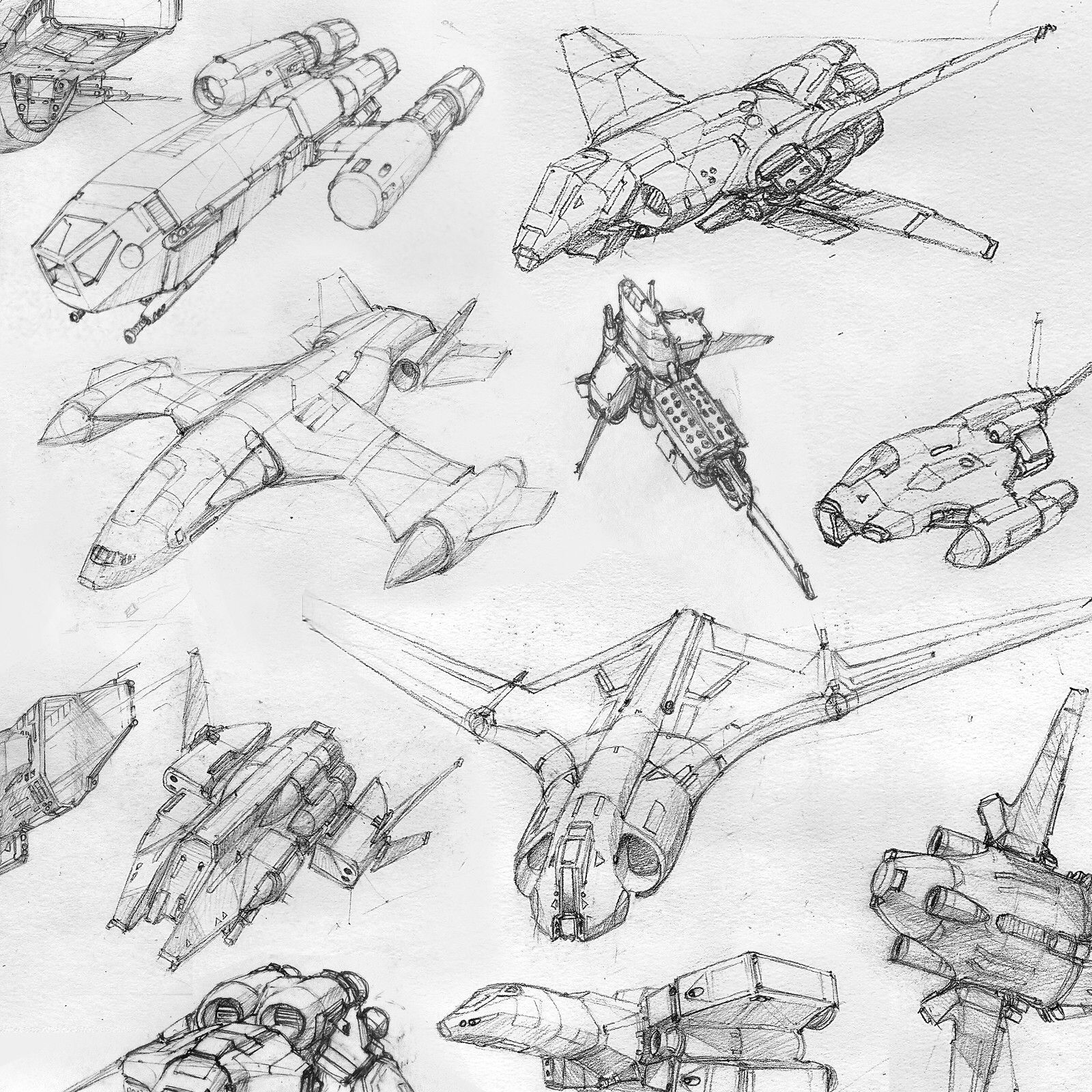 Wallpaper #r7gj2JIBJvJKYCmEhOZY282 Spaceship Sketches Eric Geusz Spaceship Art Spaceship Drawing