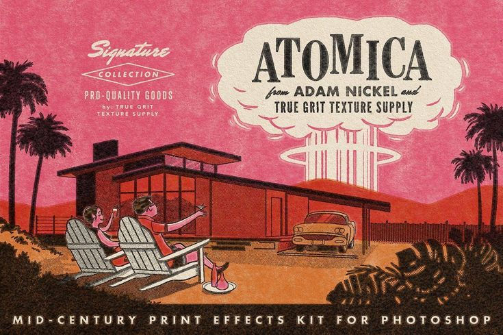 Wallpaper #2LgT3ZIBJvJKYCmEjv7f88 Atomica Mid Century Print Effects Modern Graphic Design Atomic Age
