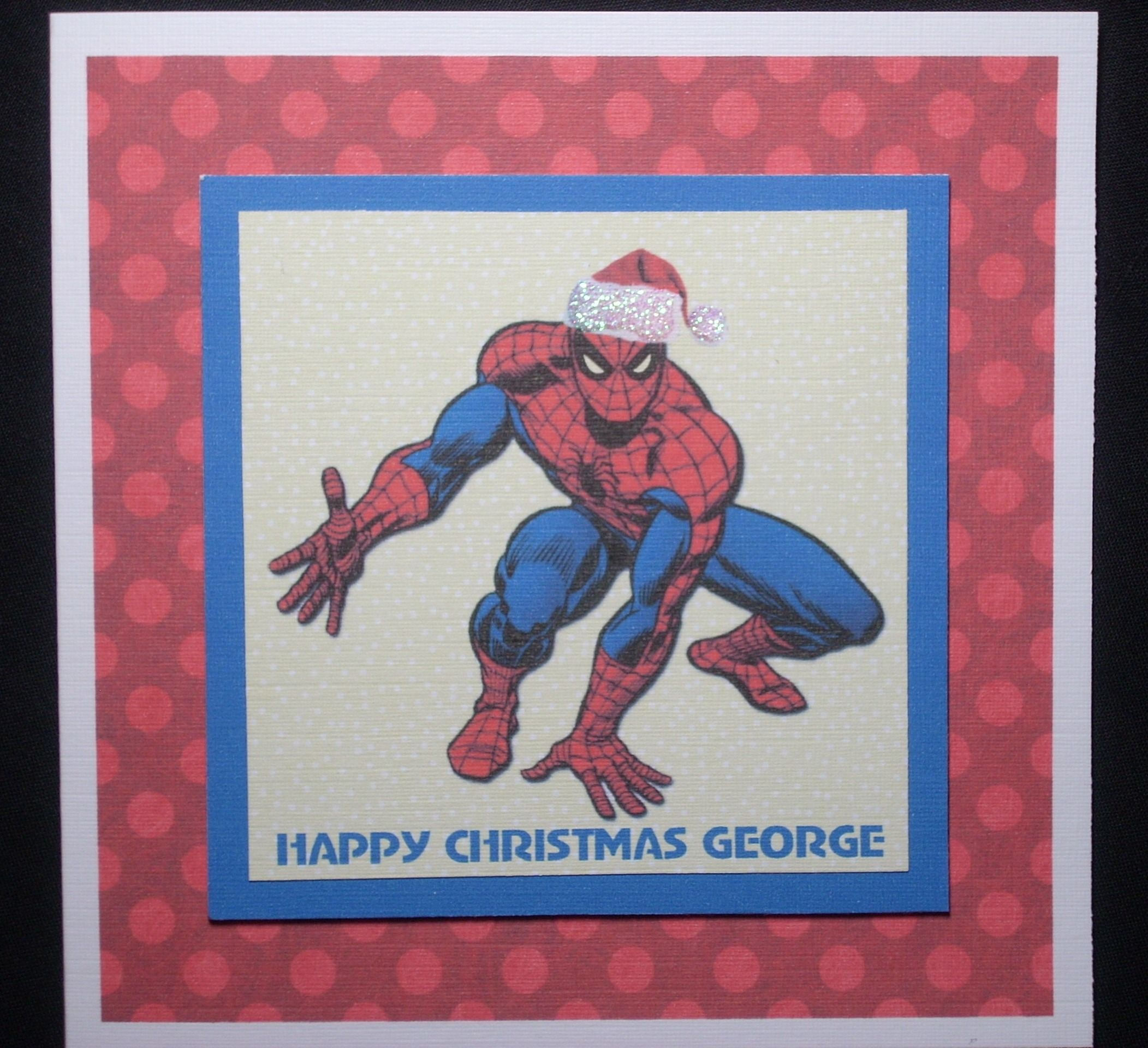 Wallpaper #JxVKNpMB-CQNECa20icS397 A Festive Spiderman Spiderman Cards Spiderman Cards