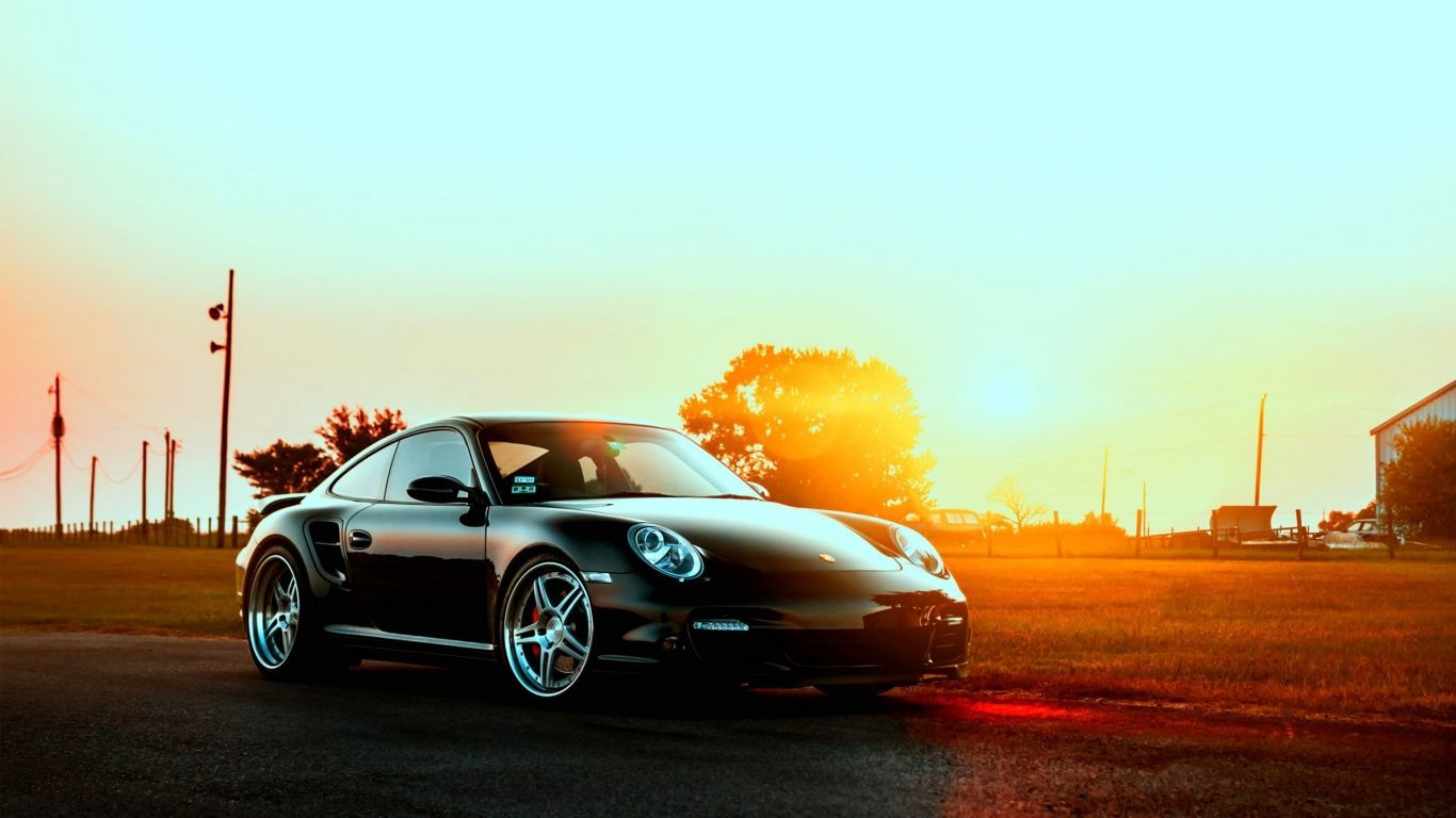 Wallpaper #DH268Y4Bnwiau_P6OQoI52 Download Wallpaper 1366x768 Porsche Cars City Sunset Laptop 1366x768