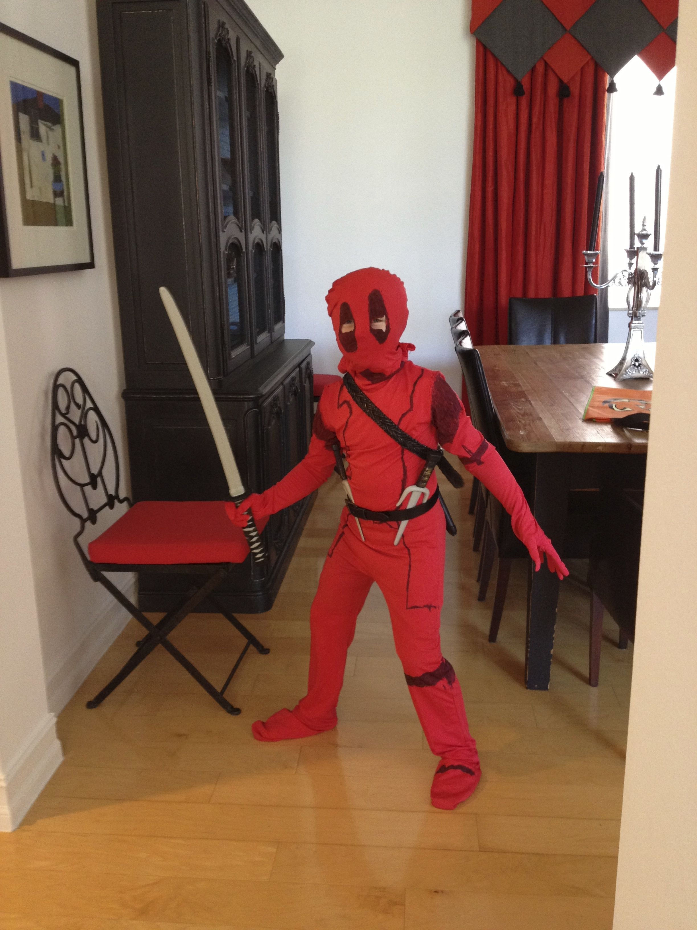 Wallpaper #HWfz8pIBSpphPi3-MnOE217 My Halloween Deadpool Costume Handmade by Me Halloween Kids