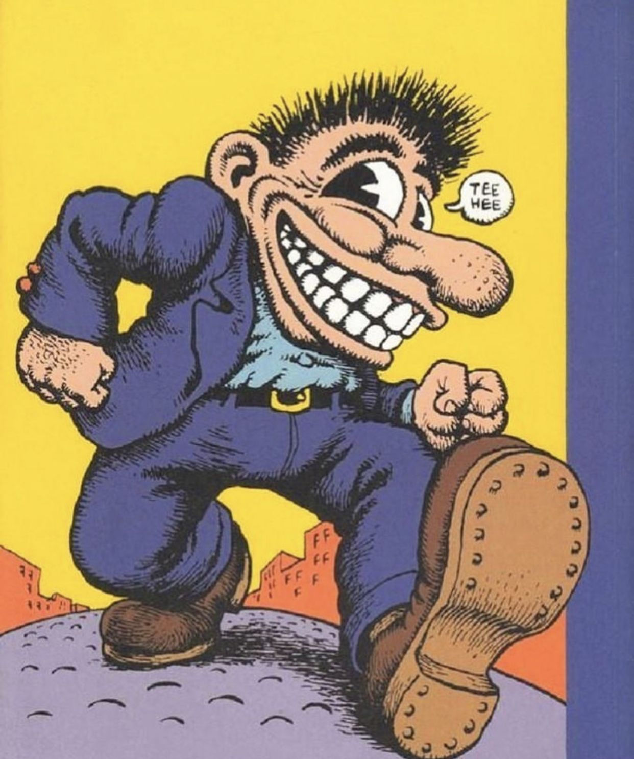 Wallpaper #f200d Intricate Detailed Caricature of Jack Black by Robert Crumb Creative