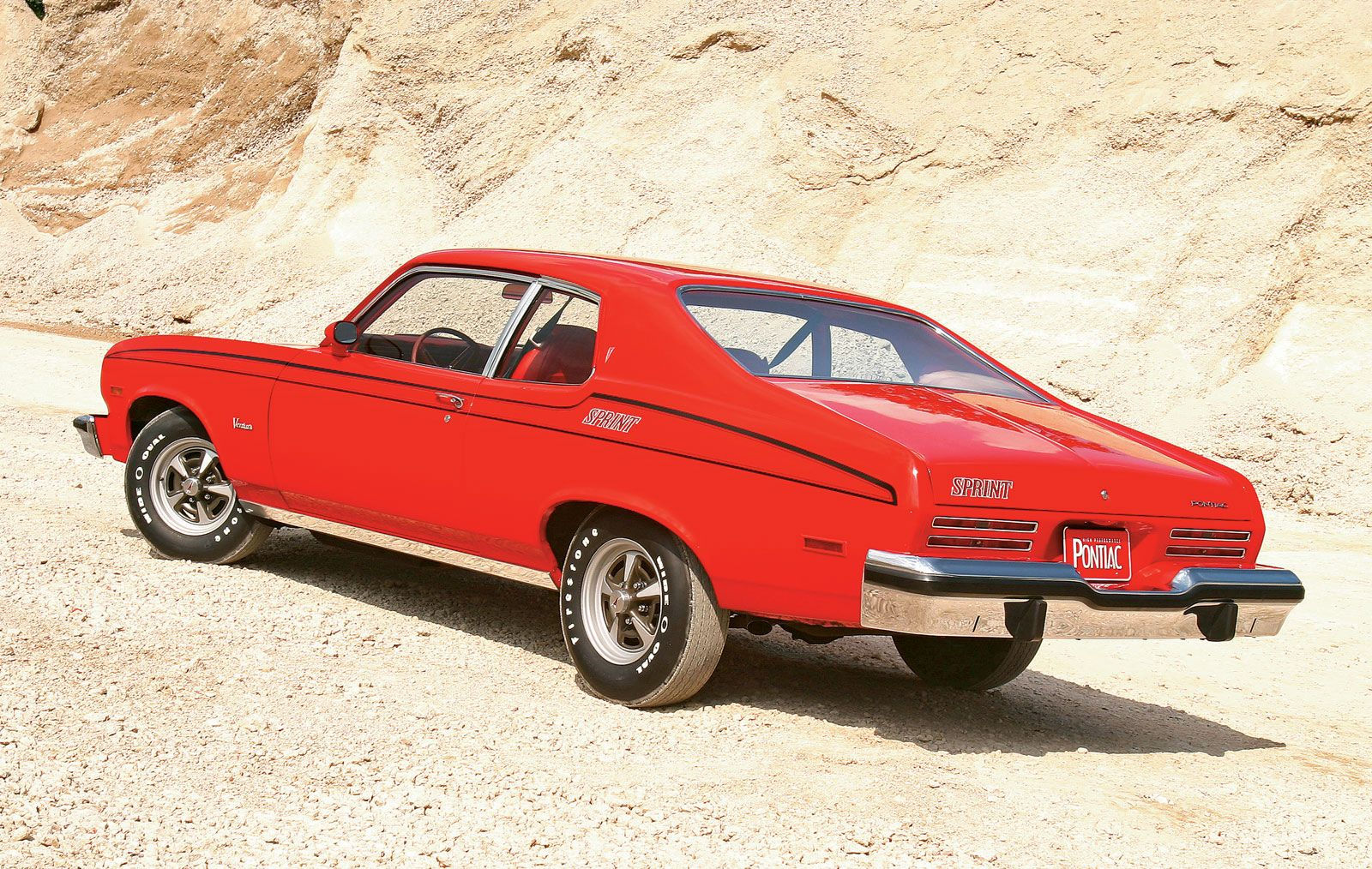 Wallpaper 29d54 1974 Pontiac Ventura Sprint Mine Was Dark Blue with Two Tone Strips HD Wallpaper 29d54