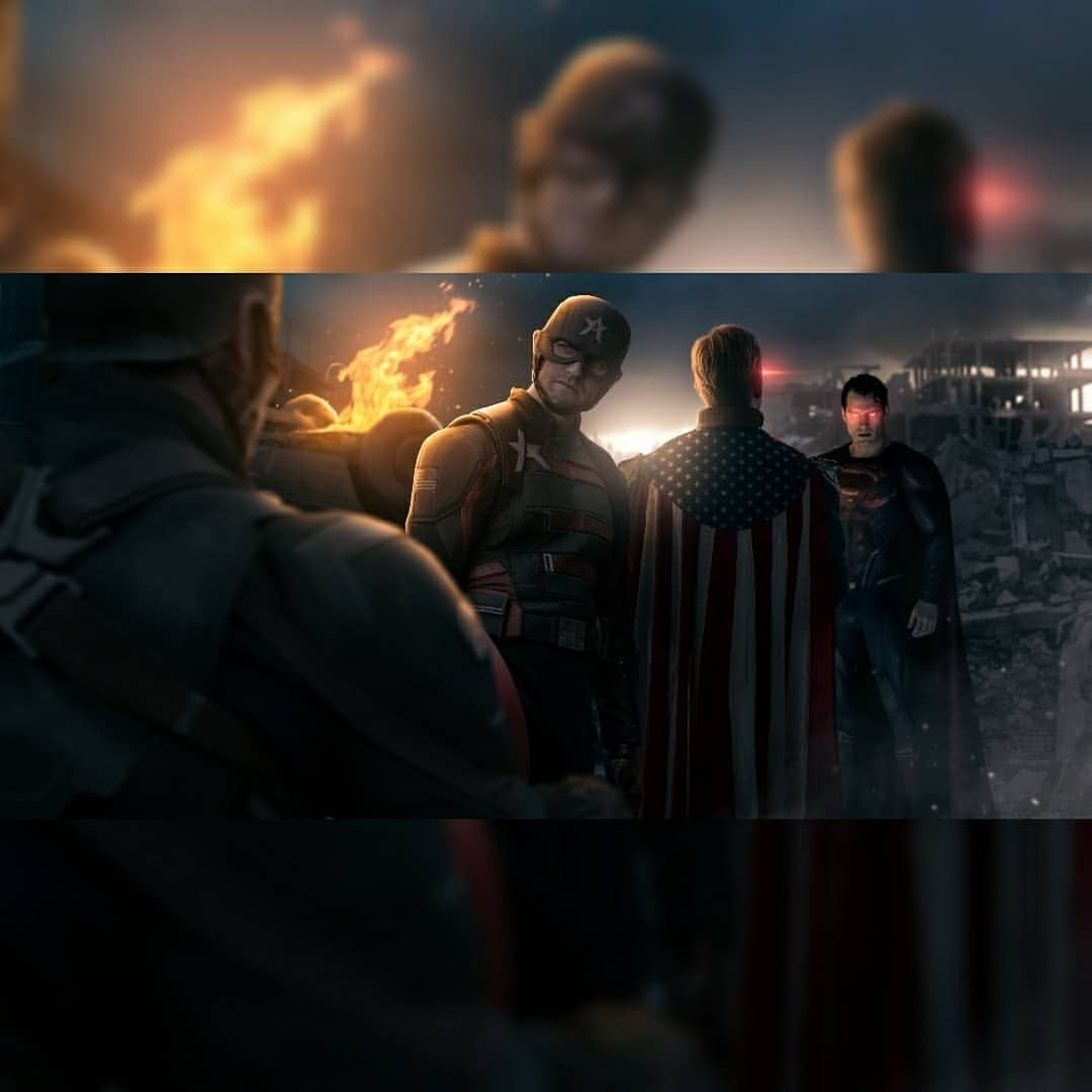 Wallpaper #8zHENZMB5zzyi_yYTldV101 Comicbookcom on Instagram Homelander John Walker vs Superman