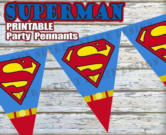 Wallpaper #GJzz4JIBZHQxiYarf7n254 Instant Download Large Printable Superman Superhero Birthday Party