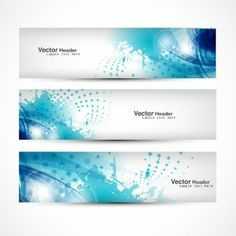 Wallpaper #_bix25IBJvJKYCmEN_fQ481 Free Vector Blue Floral Banners Banner Ads Design Banner
