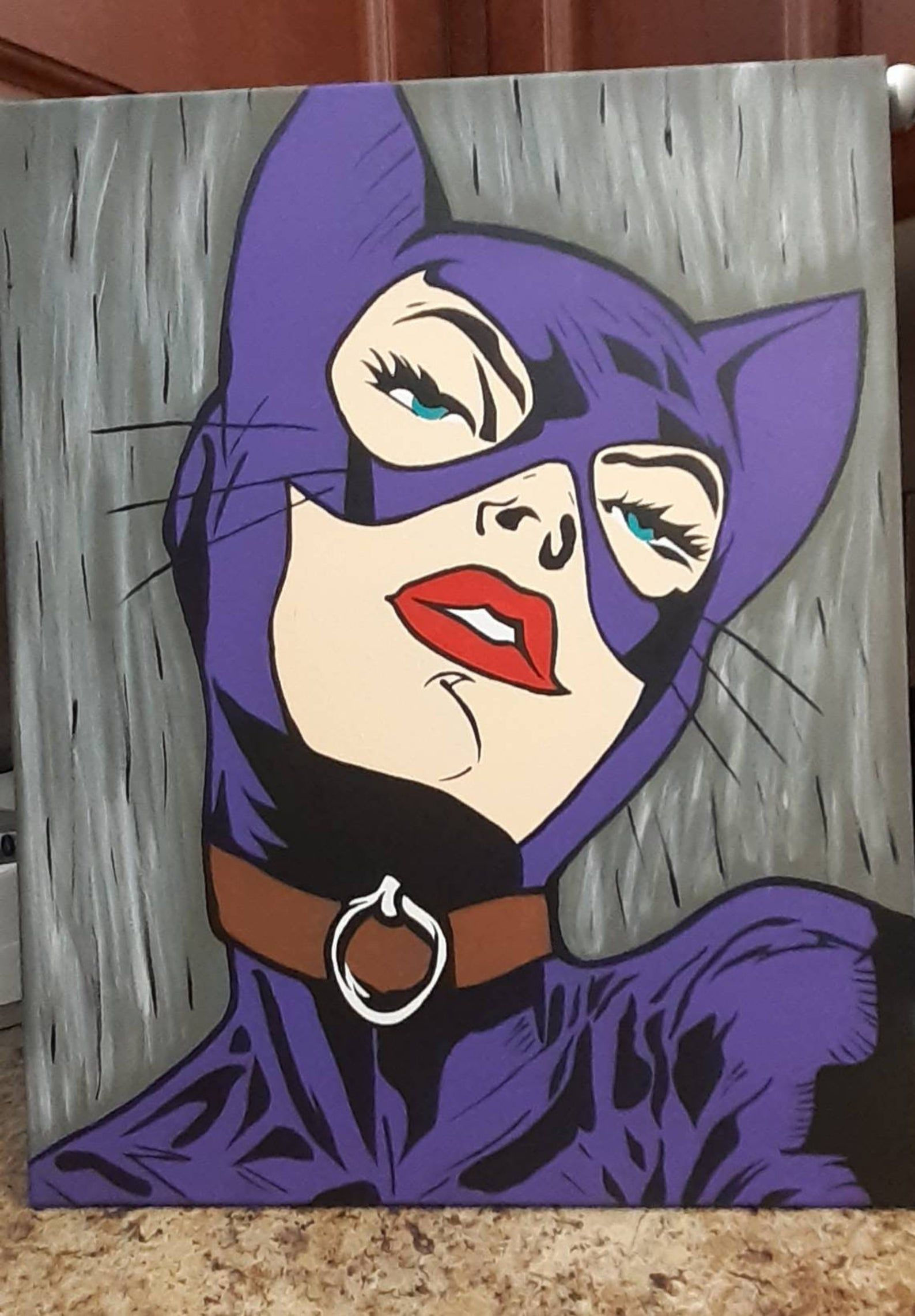 Wallpaper #F3eZKJMB-pgBXx60Iqs_39 Catwoman Comic Popart on 16x20 Canvas Etsy Hippie Painting Canvas