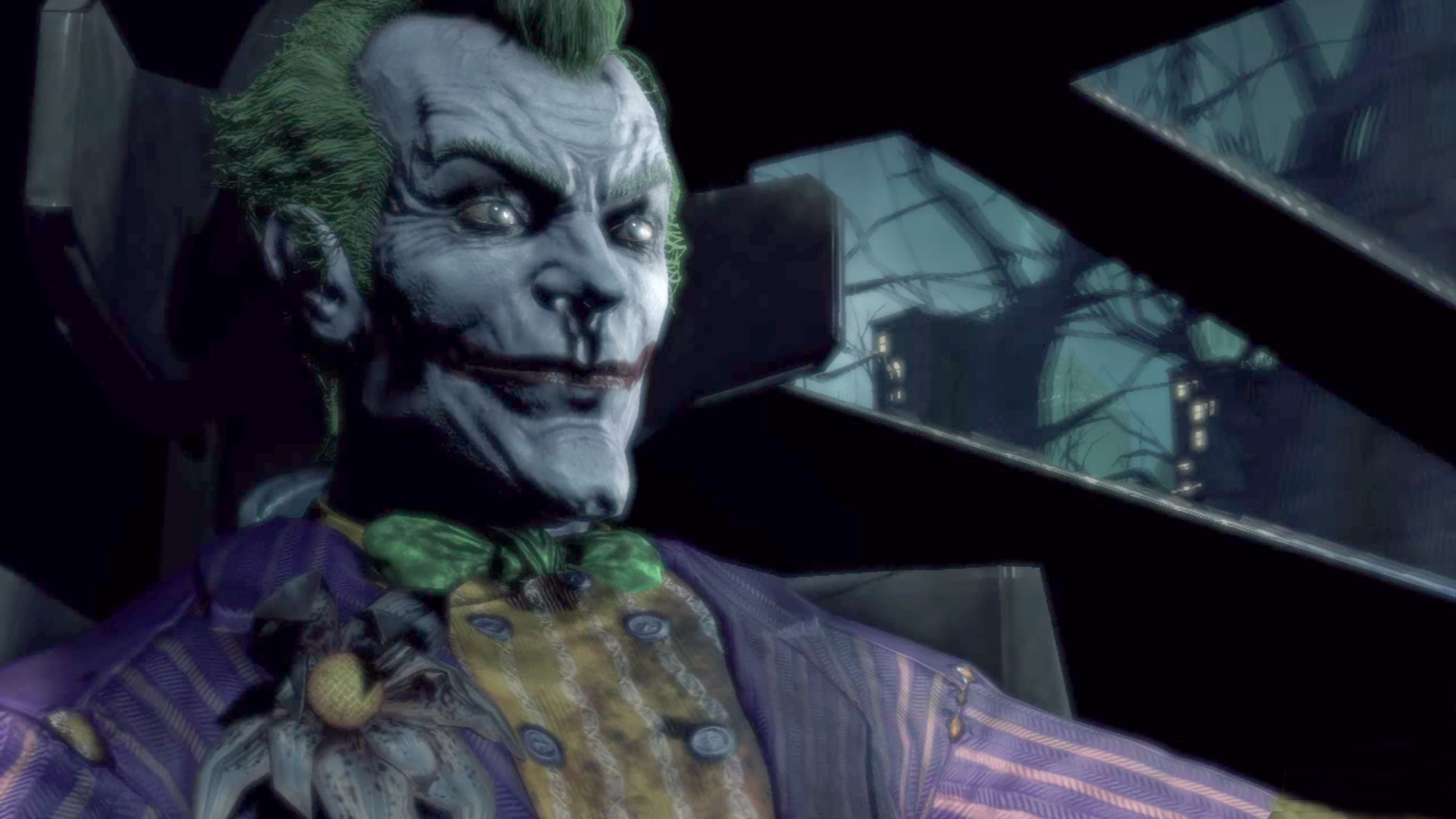 Wallpaper #MhlqO48BtGB6xQ787bBj26 Batman Arkham Asylum Joker in the Batmobile Arkham Games Batman
