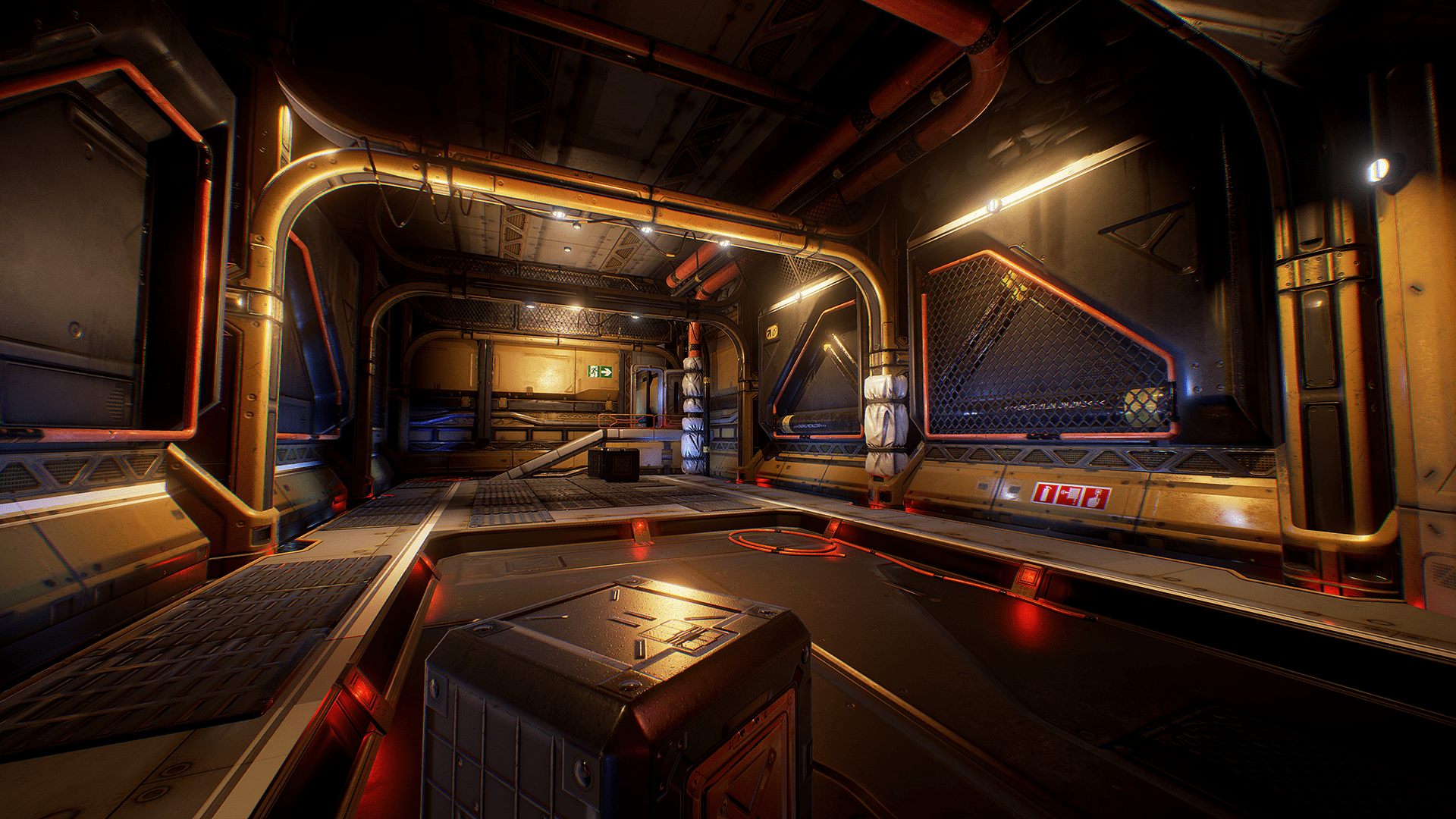 Wallpaper #r7gj2JIBJvJKYCmEhOZY86 Spaceship Interior Environment Set by Denys Rutkovskyi in Environments