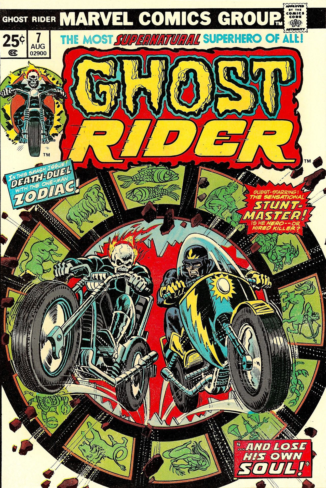 Wallpaper #8fQZOpMBKFX8bn3rGXdZ135 Ghost Rider vs the Stunt Master Marvel Comics Covers Marvel Comics