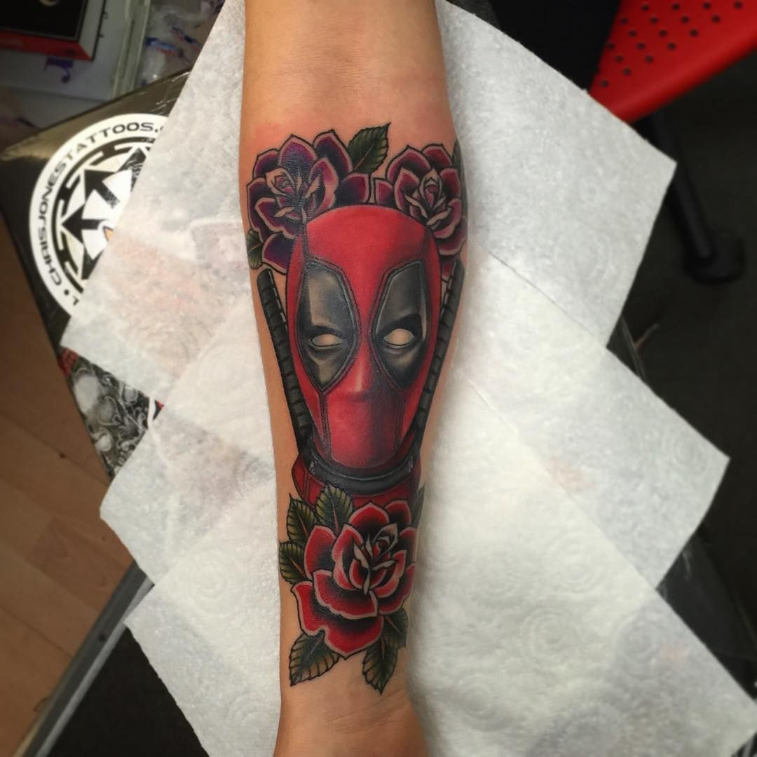 Wallpaper #9130c Marvel Tattoo Photo by Gus H Tattoo on Instagram Deadpool