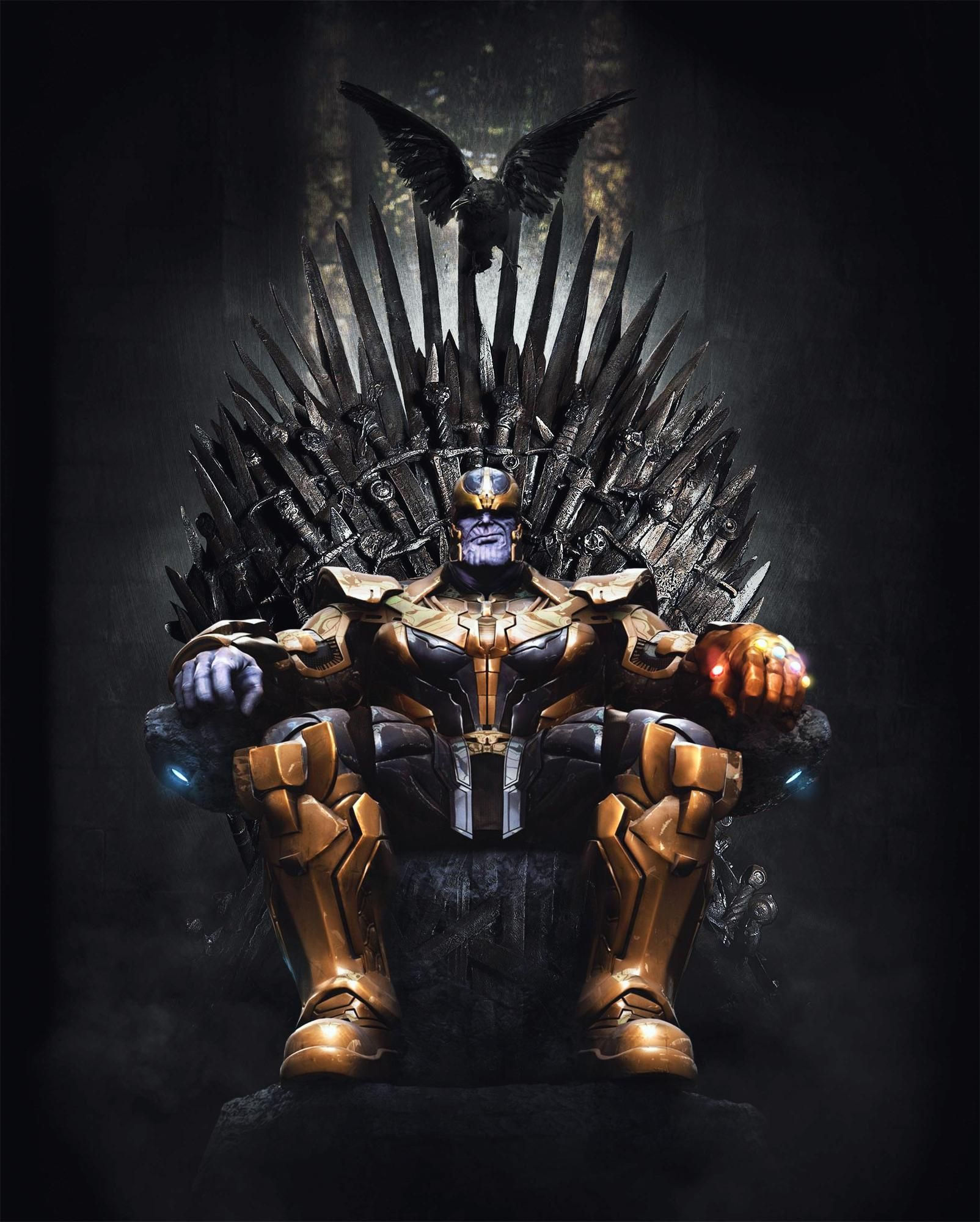 Wallpaper #DKUOOJMBVBiSkHCaYI1e24 Guardians of the Galaxy Thanos Throne