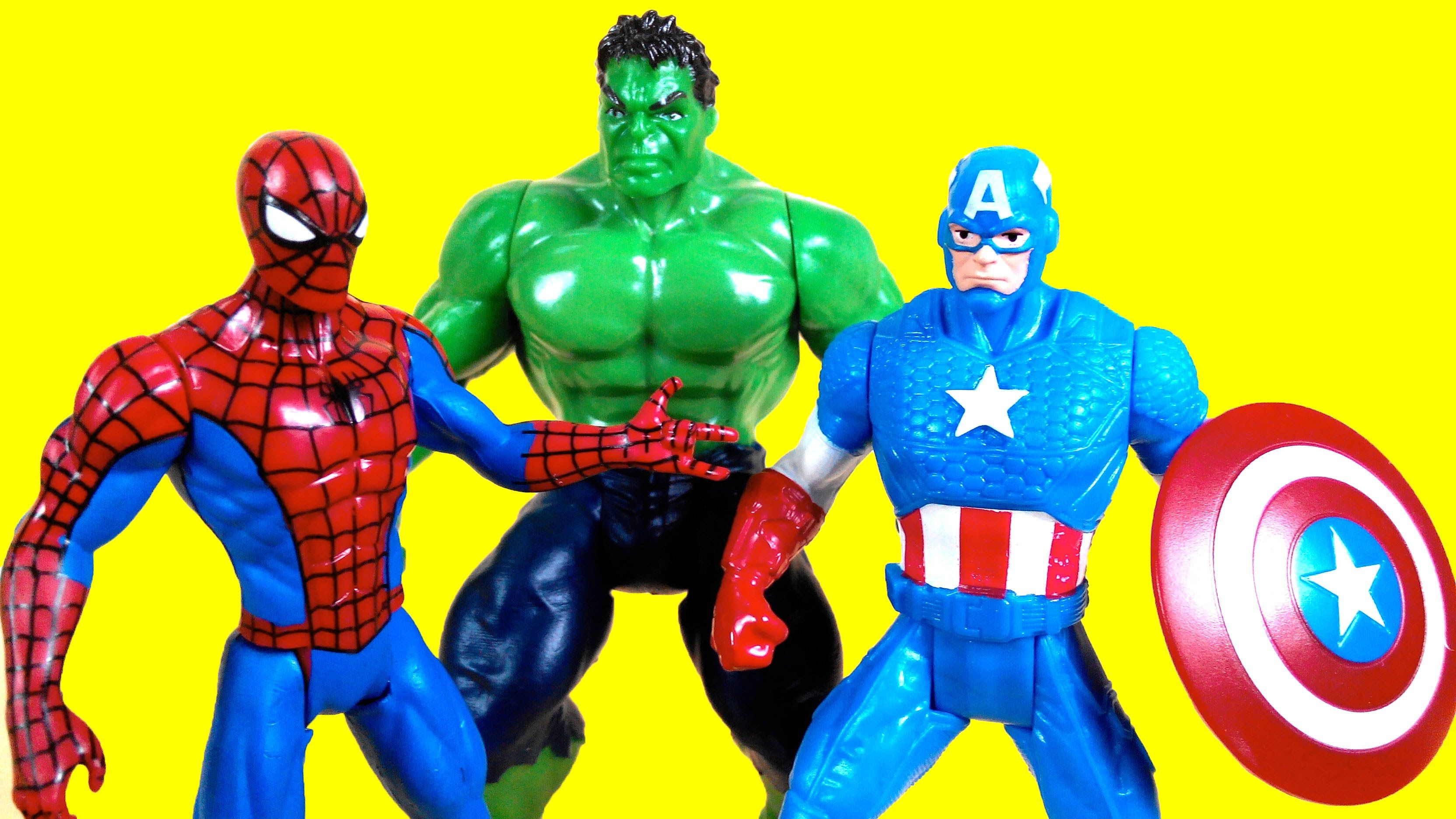 Wallpaper #nhk7E48BtGB6xQ78hGWa32 Captain America Spiderman Toys