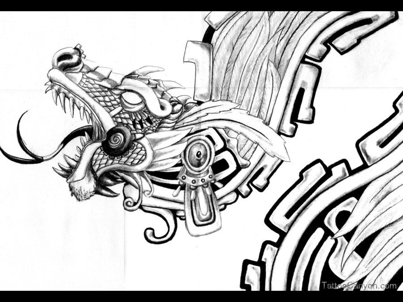 Wallpaper #30F65 Aztec Tattoos Symbols Cool Examples Designs Their Meaning