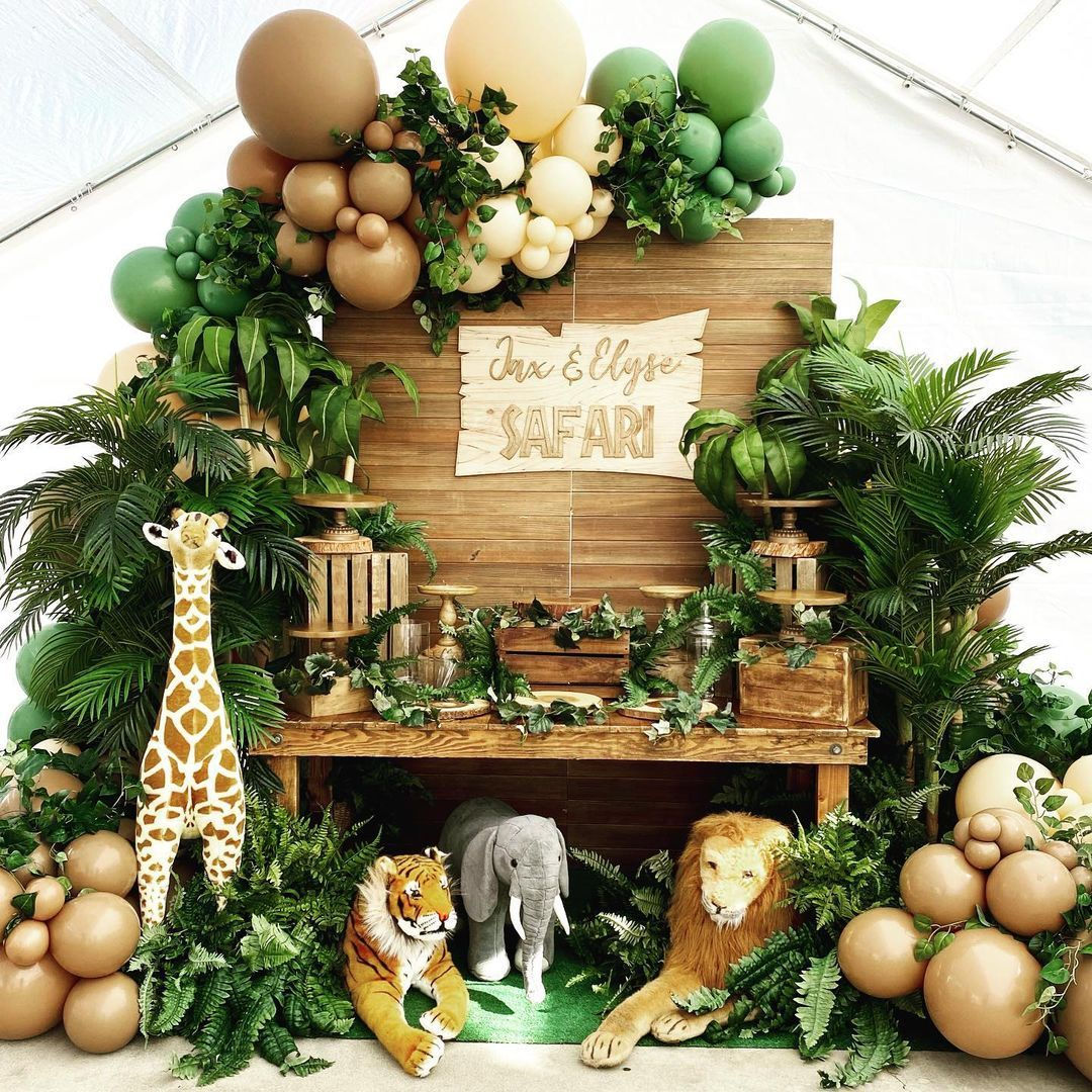 Wallpaper #d4b28 Rustic Jungle Safari Babyshower the Most Requested Theme of