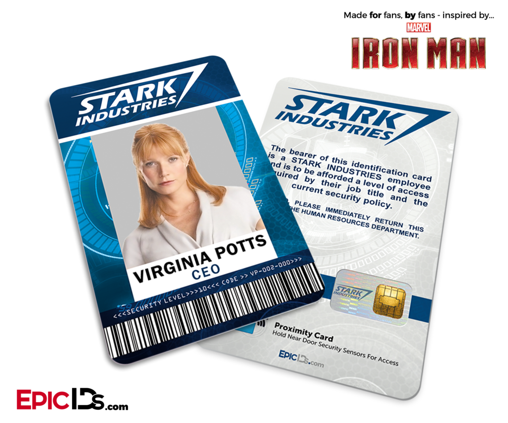 Wallpaper #LaWWOJMBVBiSkHCaEo7C179 Stark Industries Tony Stark Movie Prop Badge Office Office School