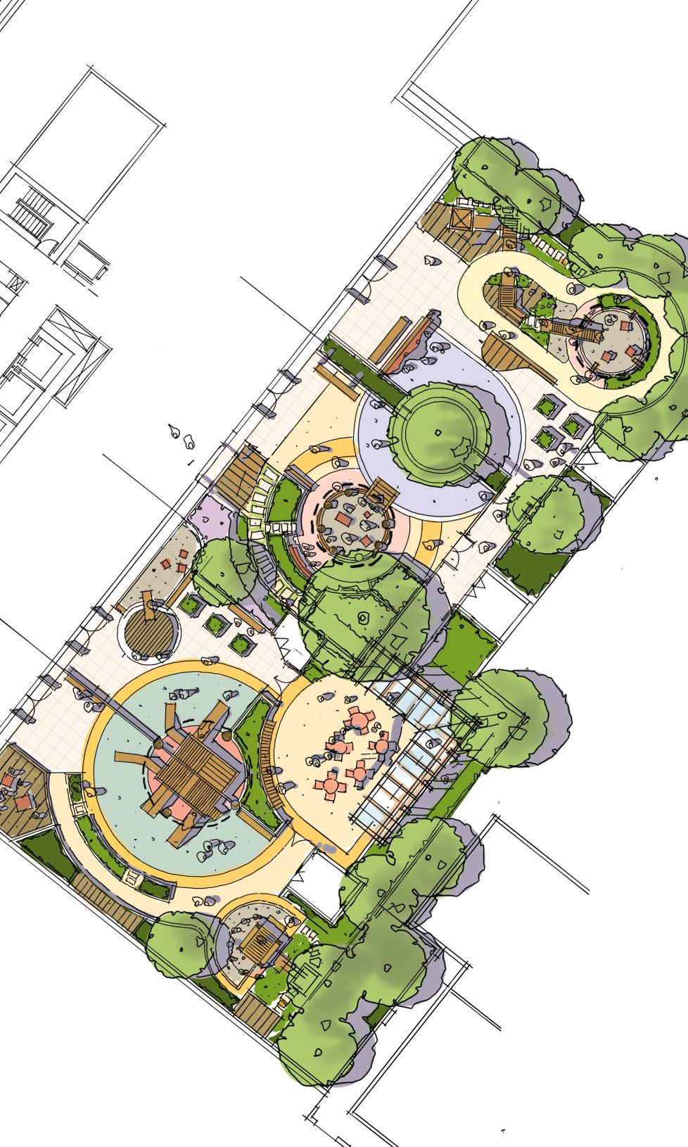 Wallpaper #r7gj2JIBJvJKYCmEhOZY436 Park Landscape Architecture Drawing