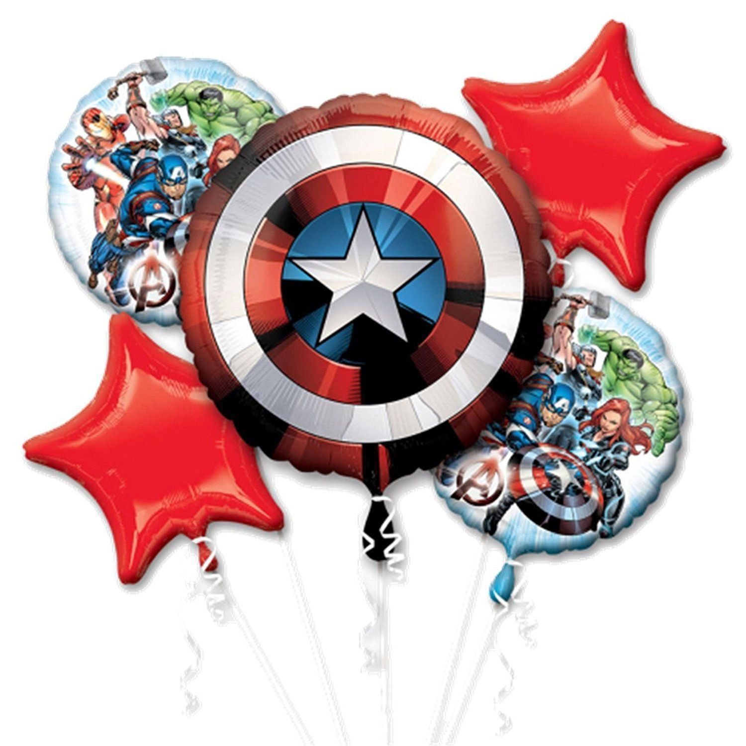 Wallpaper #B57AA Orbz Foil Balloon Avengers