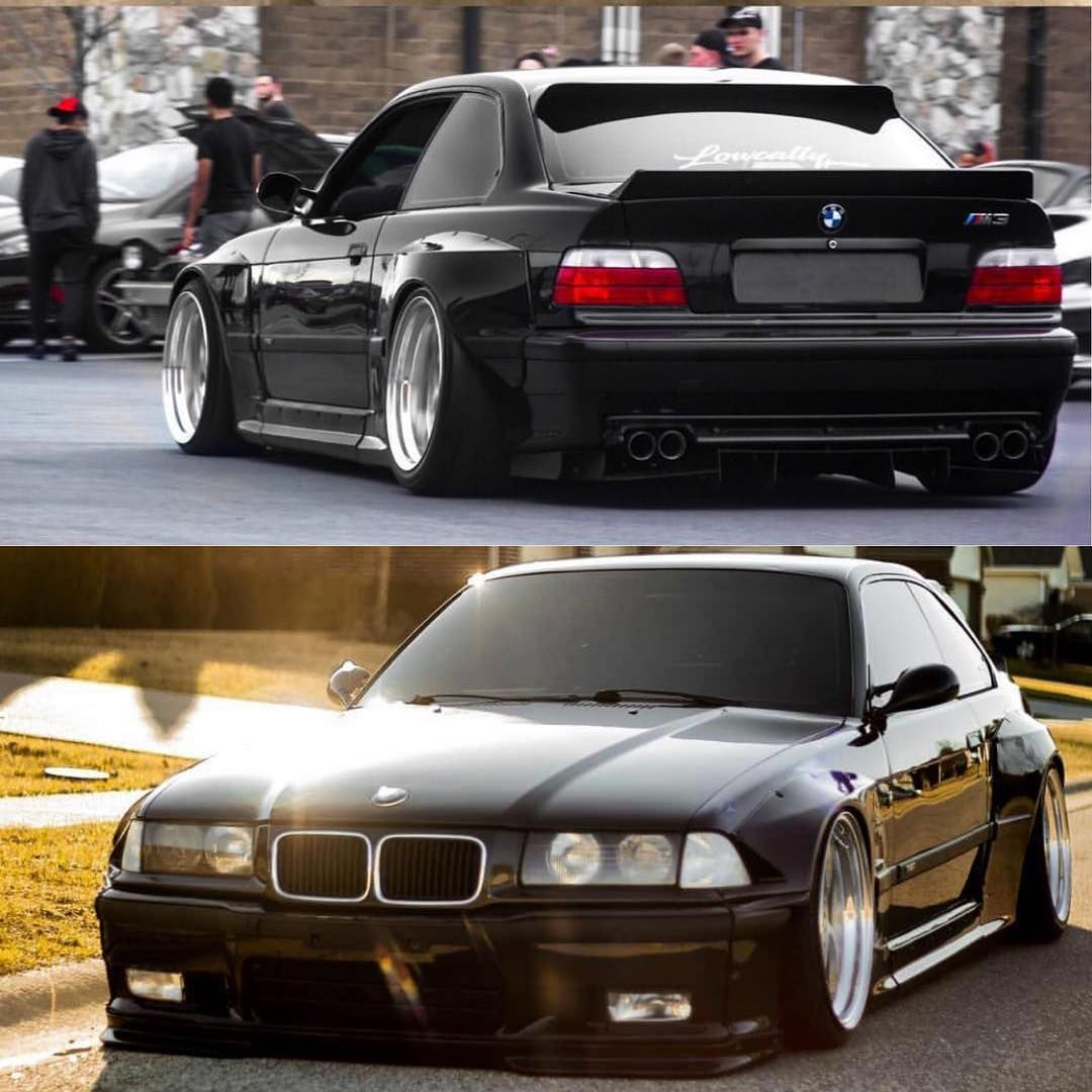 Wallpaper #ZWjyHpMBSpphPi3-tioy200 Pandem Frp Wide Body Rear Fenders BMW E36 325i Coupe 92 98