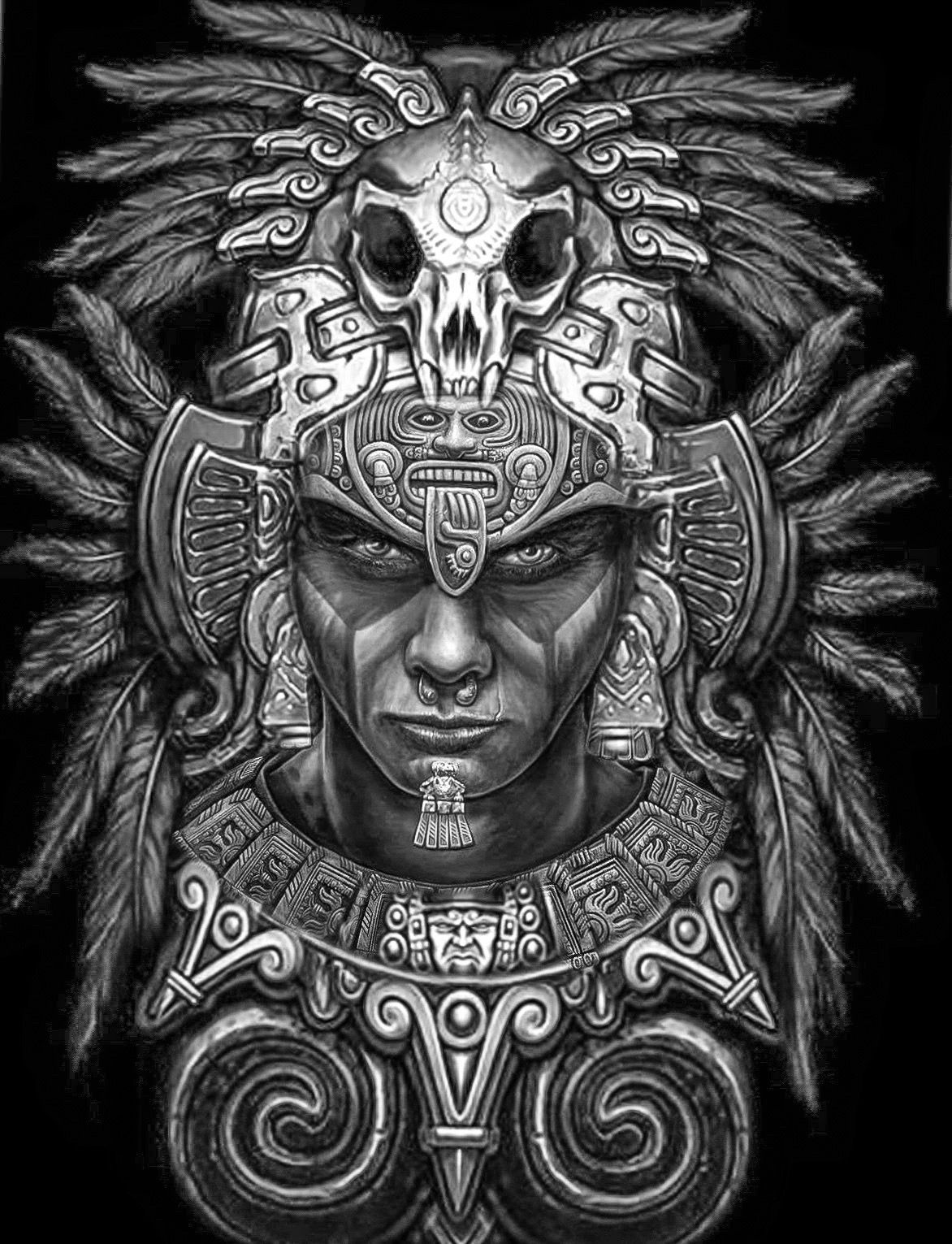 Wallpaper #30F65 Aztec Tattoos Symbols Cool Examples Designs Their Meaning