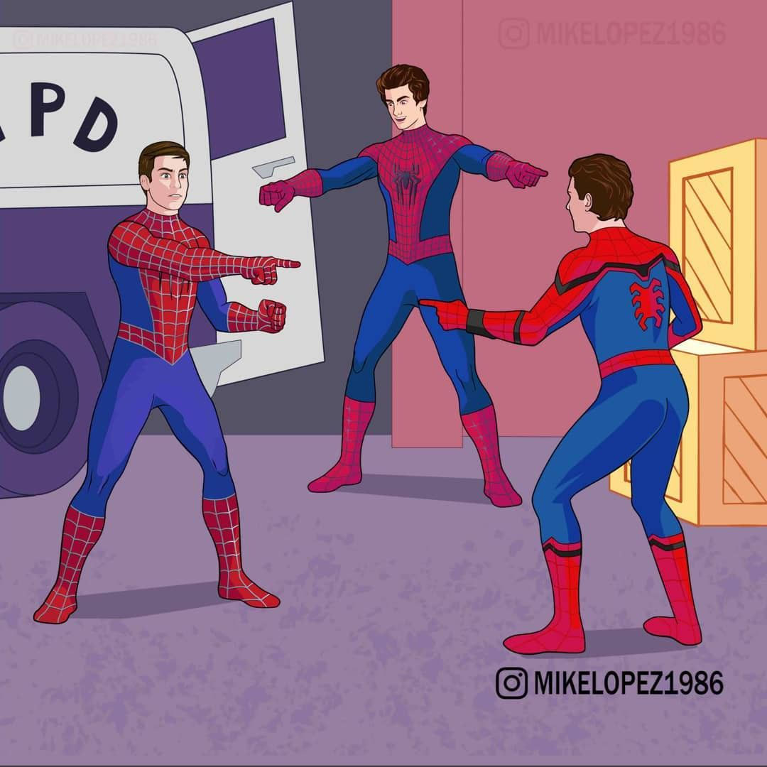 Wallpaper #whldDo8BtGB6xQ78oFnz22 Spider Man Meme Pointing at Each Other Owen Graham Buzz