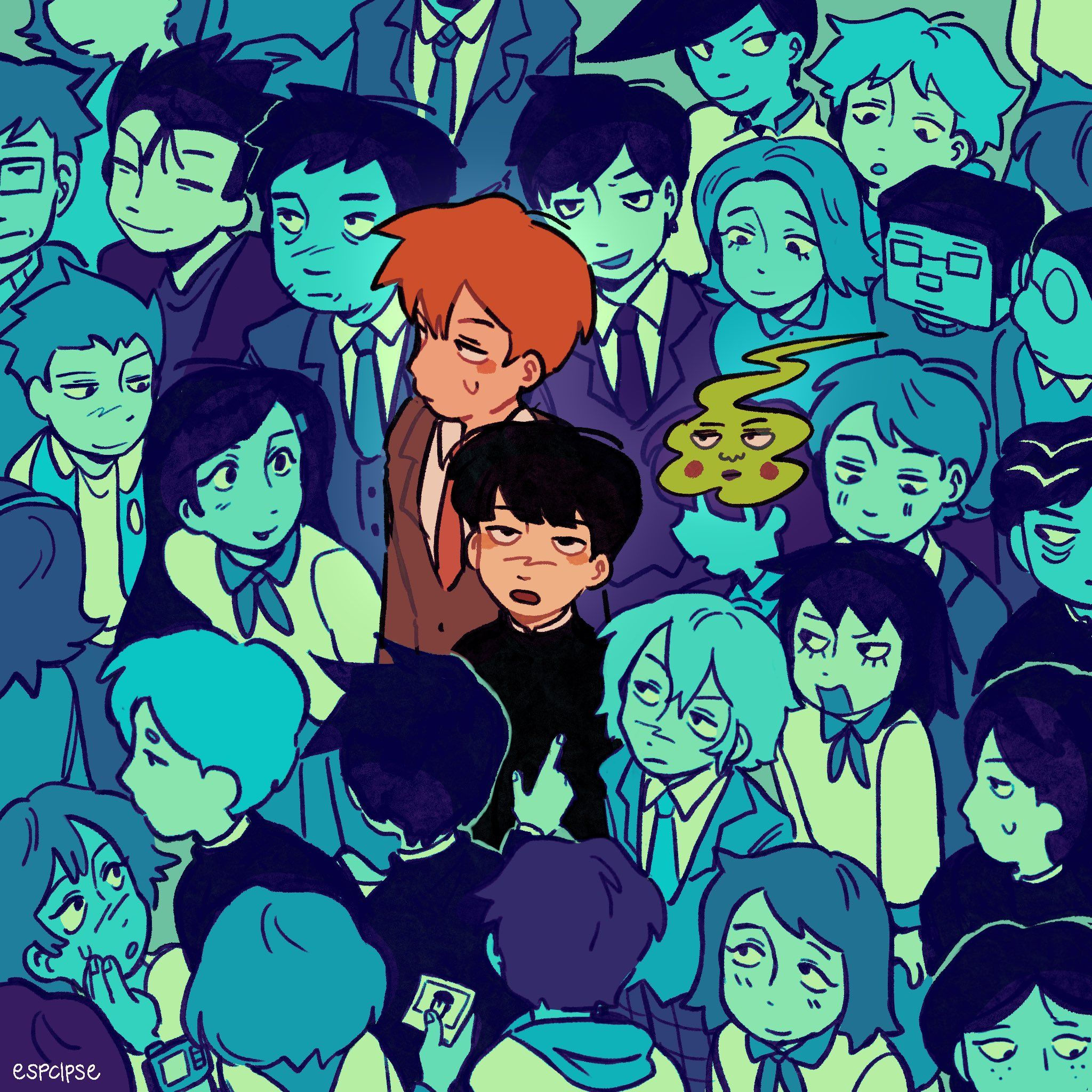 Wallpaper #w2h0G5MBSpphPi3-2R9s505 Psycho 100 Mob Psycho Mob Physco 100 Punch Man Different Art Styles