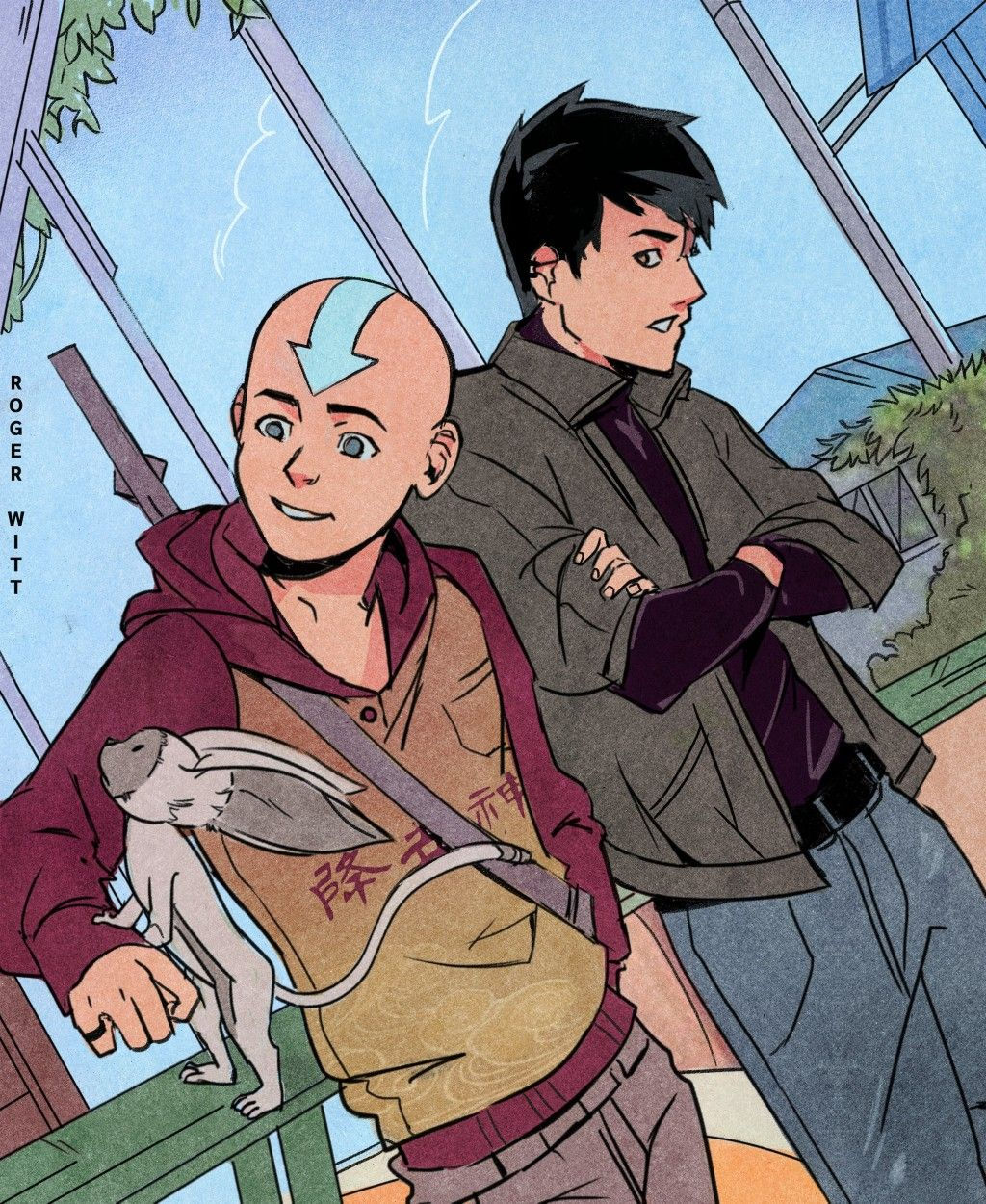 Wallpaper #qBnYK48BtGB6xQ78hI6_7 Modern Aang Zuko Avatar Airbender the Last Airbender the Last Avatar