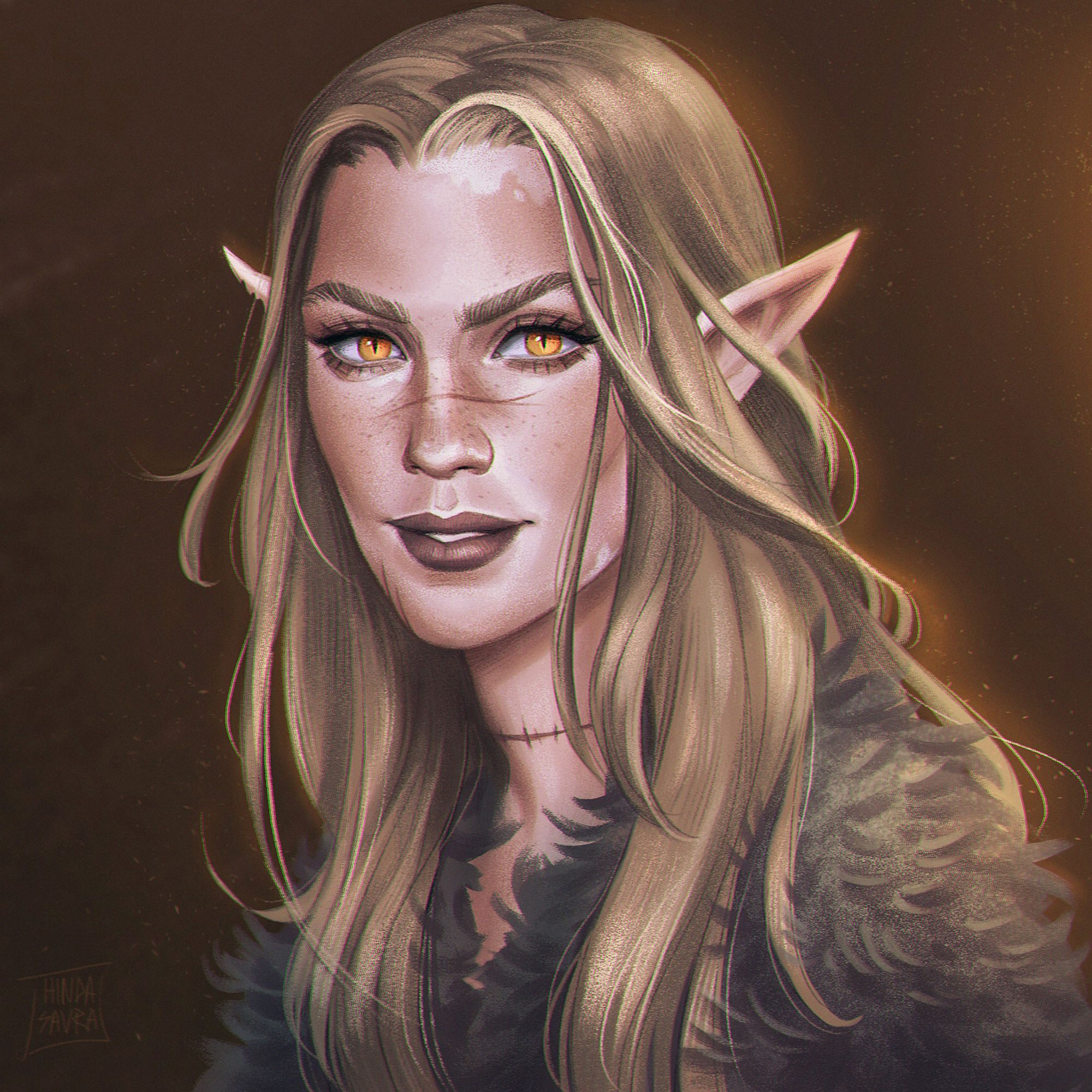 Wallpaper #FljiM5MBzN9vxX34CjrH188 Devyn Estia by Hindasavra in 2022 Character Portraits Female Elf