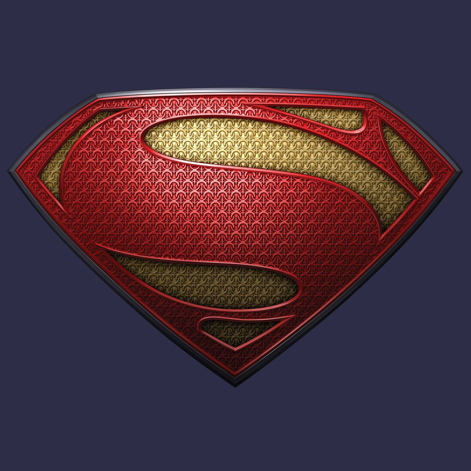 Wallpaper #mGcs95IBSpphPi3-xYW892 DC Man of Steel Textured Logo Official Mens T Shirt Navy Man of