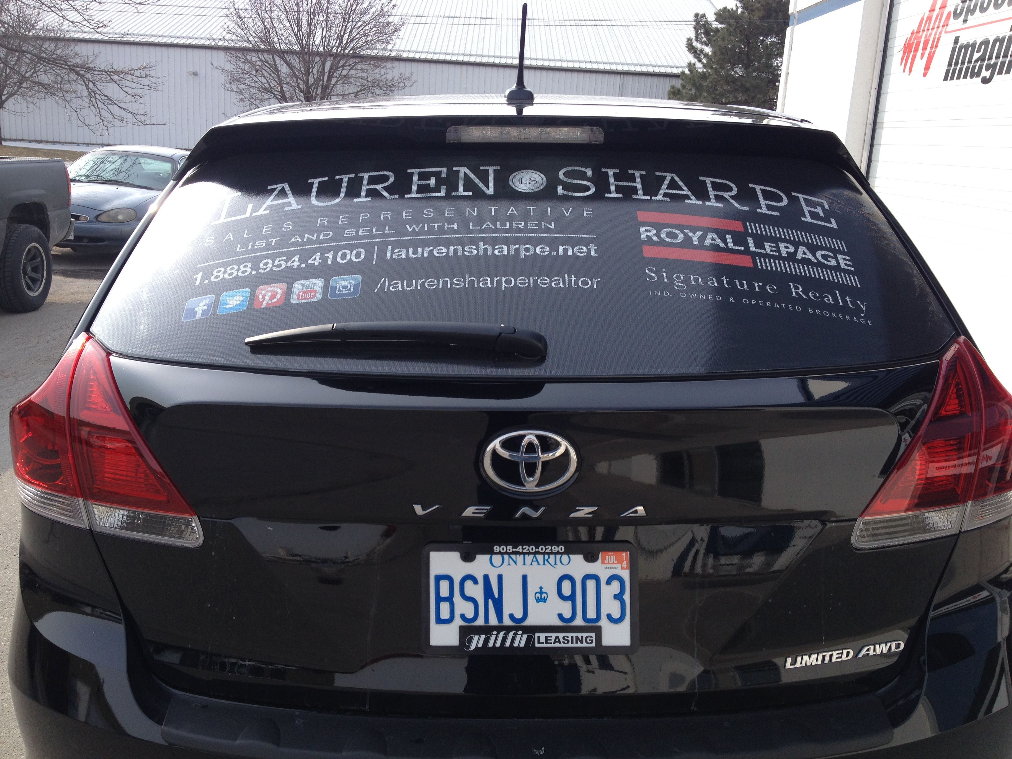 Wallpaper #dc4bd Custom Decal with Your Text Rear Window Decal Car Sticker Etsy